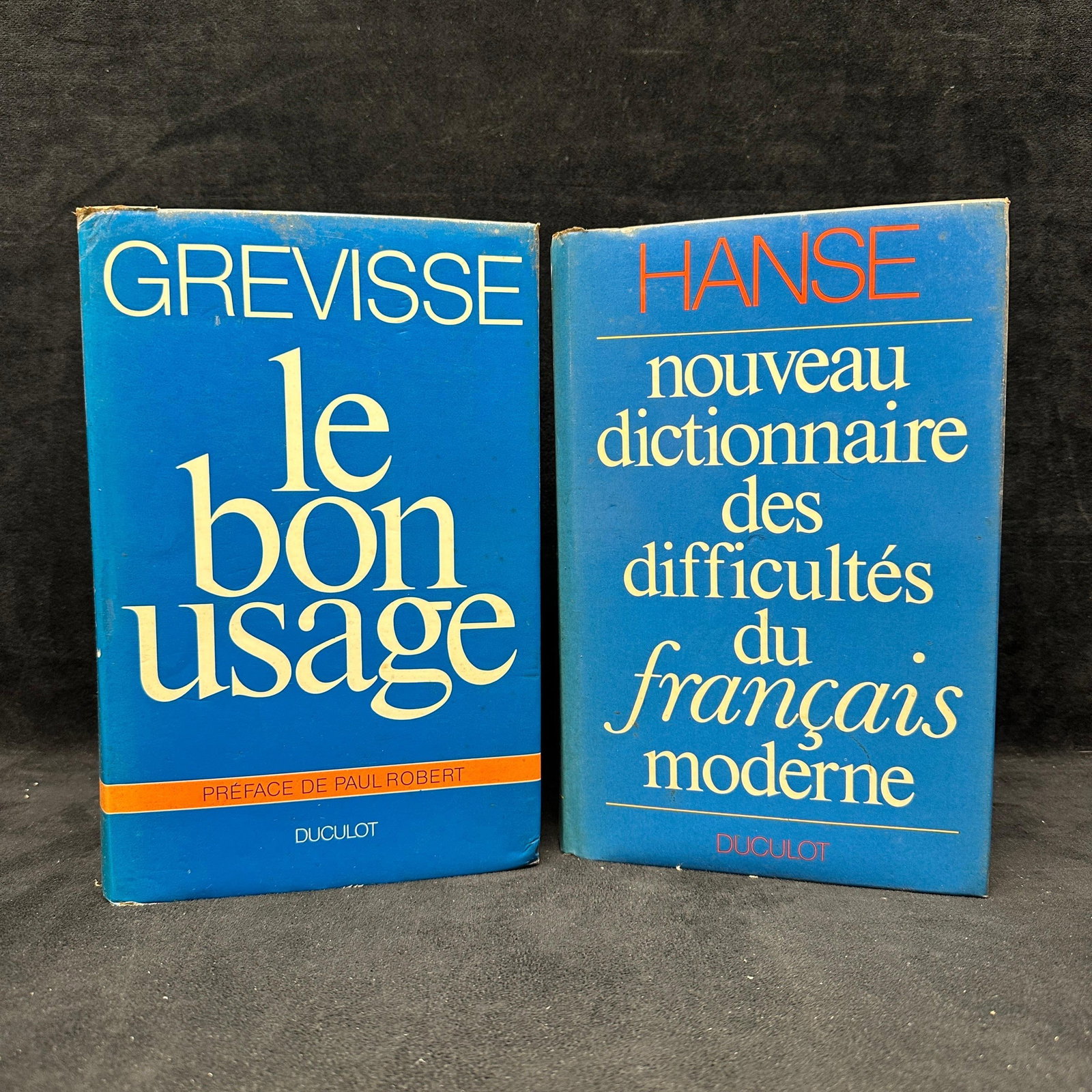 Maurice Grevisse And Joseph Hanse French Language Reference Books (1 of 4)
