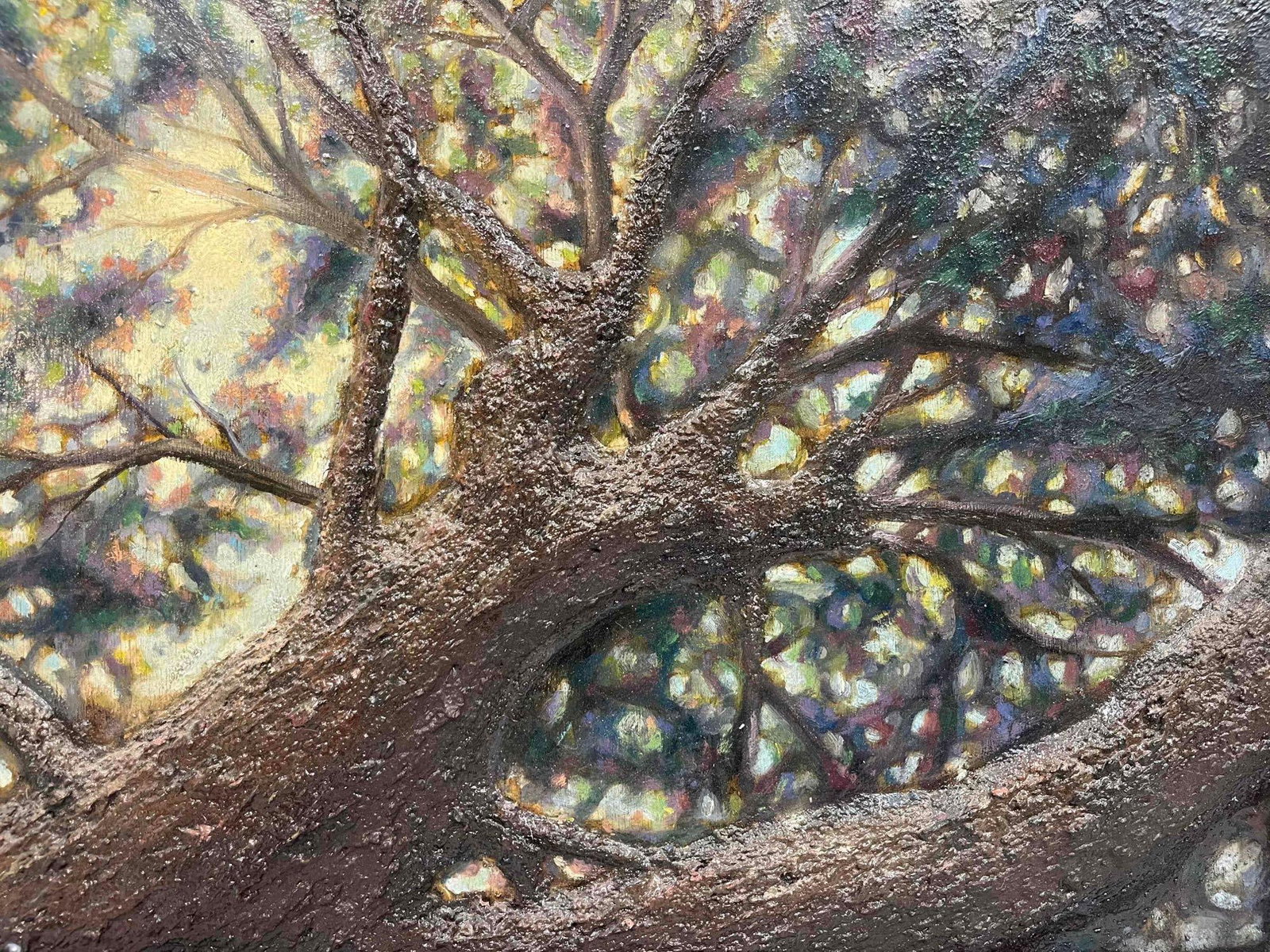 Framed Original Mixed Media Artwork Unsigned - 3