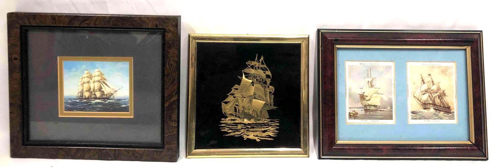 Bundle Of Ship Artwork In Frames - 3