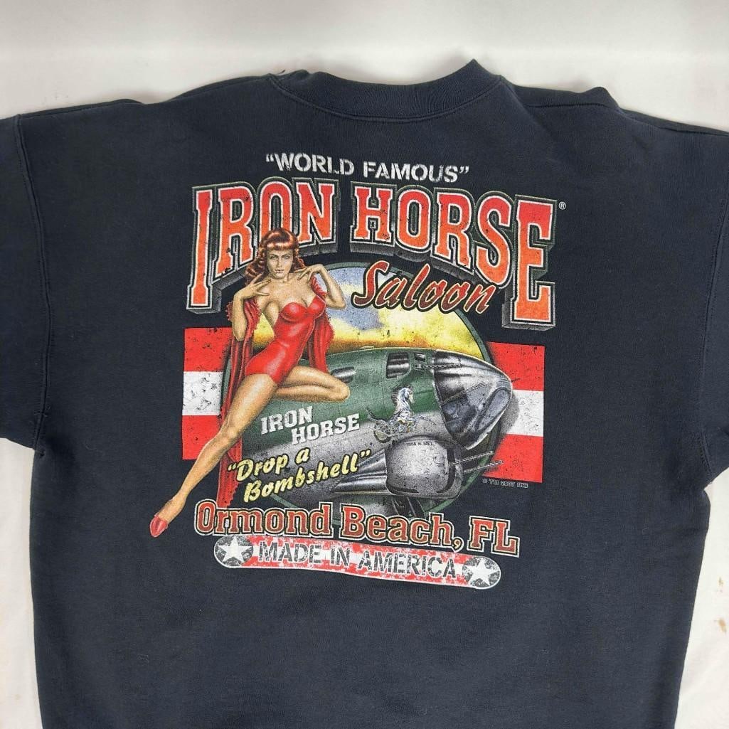 Iron Horse Saloon Black Sweater (1 of 5)