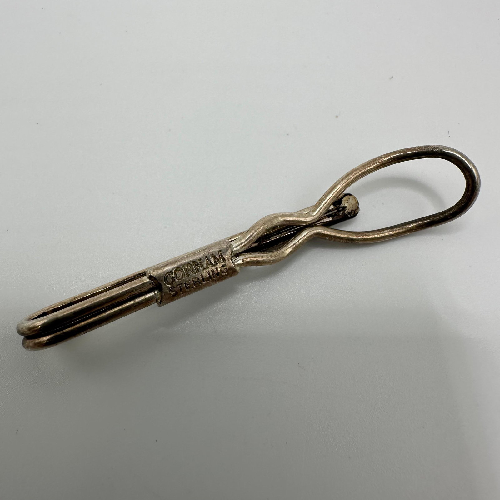 Gorham Sterling Silver Tie Clip Bar - 2
