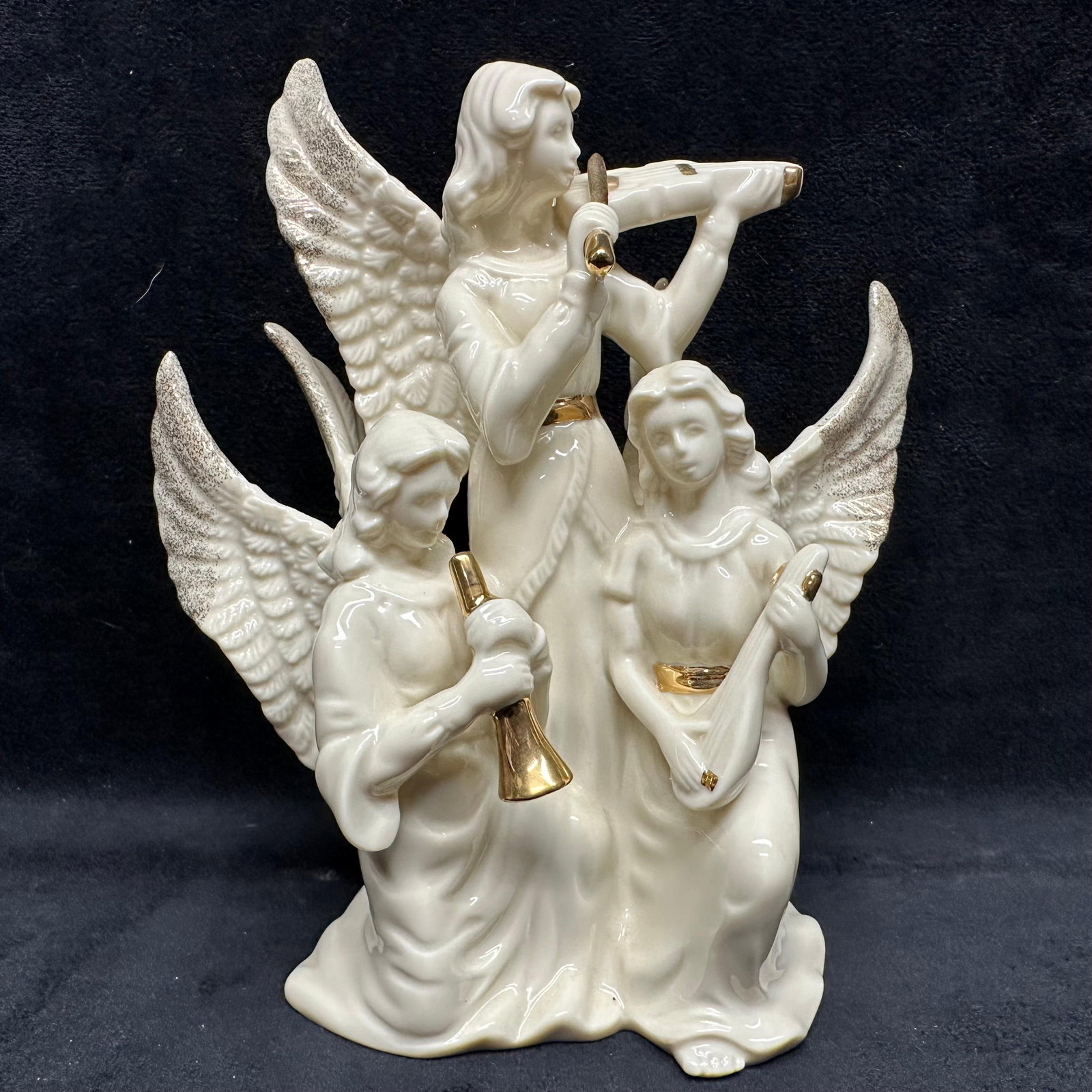Lenox heavenly Trio Angel Musicians Porcelain Figurine (1 of 10)