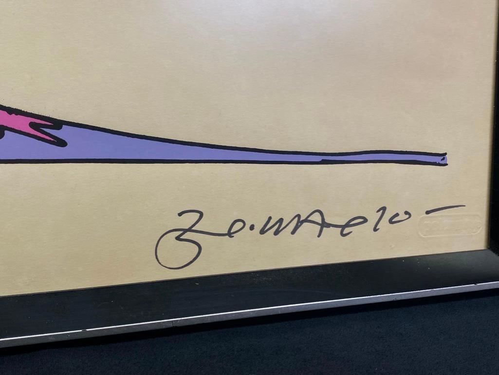 1970 Peter Max Serigraph "Winter Sunshine" Signed - 2