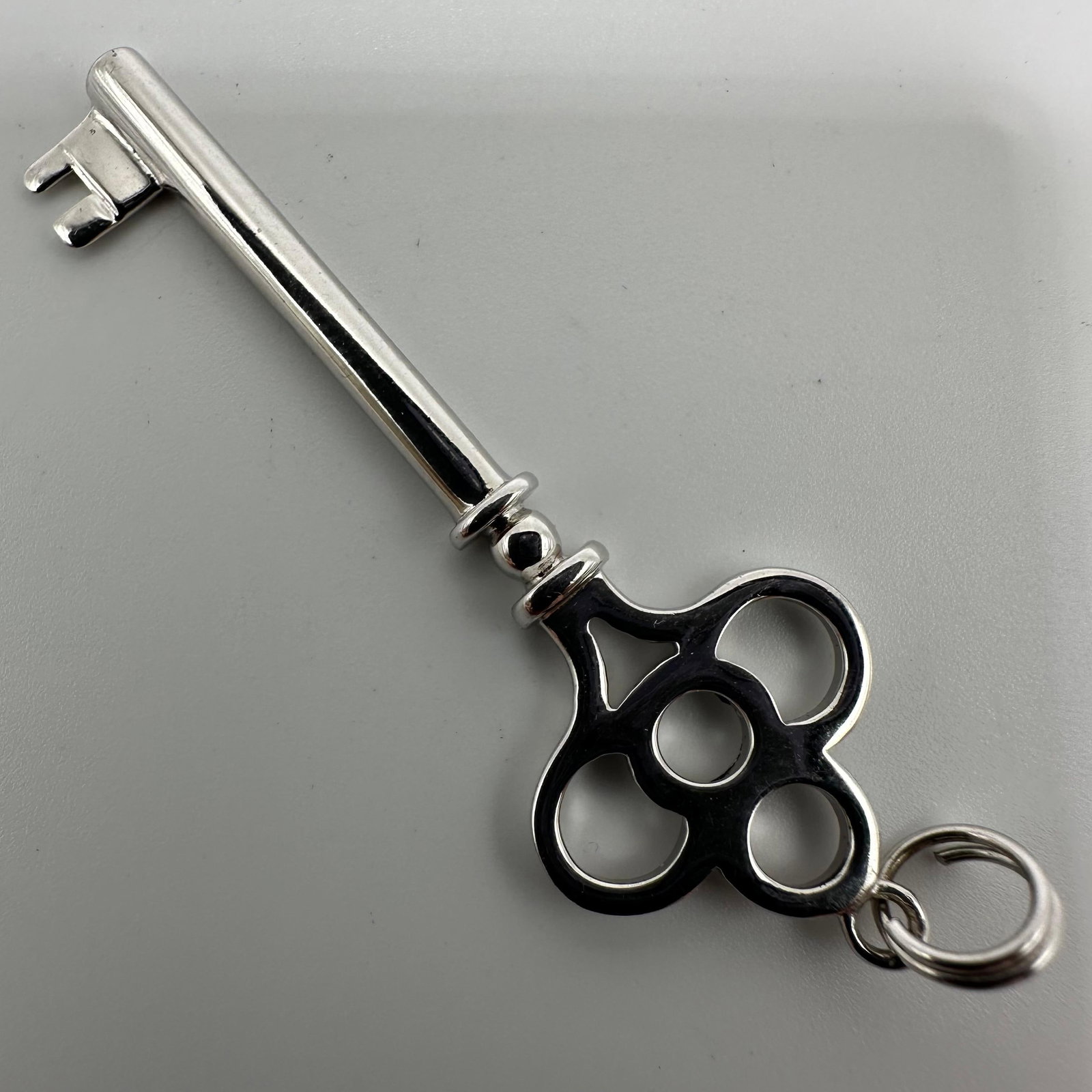 Sterling Silver 925 Key Charm Pendant M92: This item is in good pre-owned, previously used/displayed condition with noticeable light wear and surface scratches. Please reference all photos for full details. This piece of jewelry has been teste