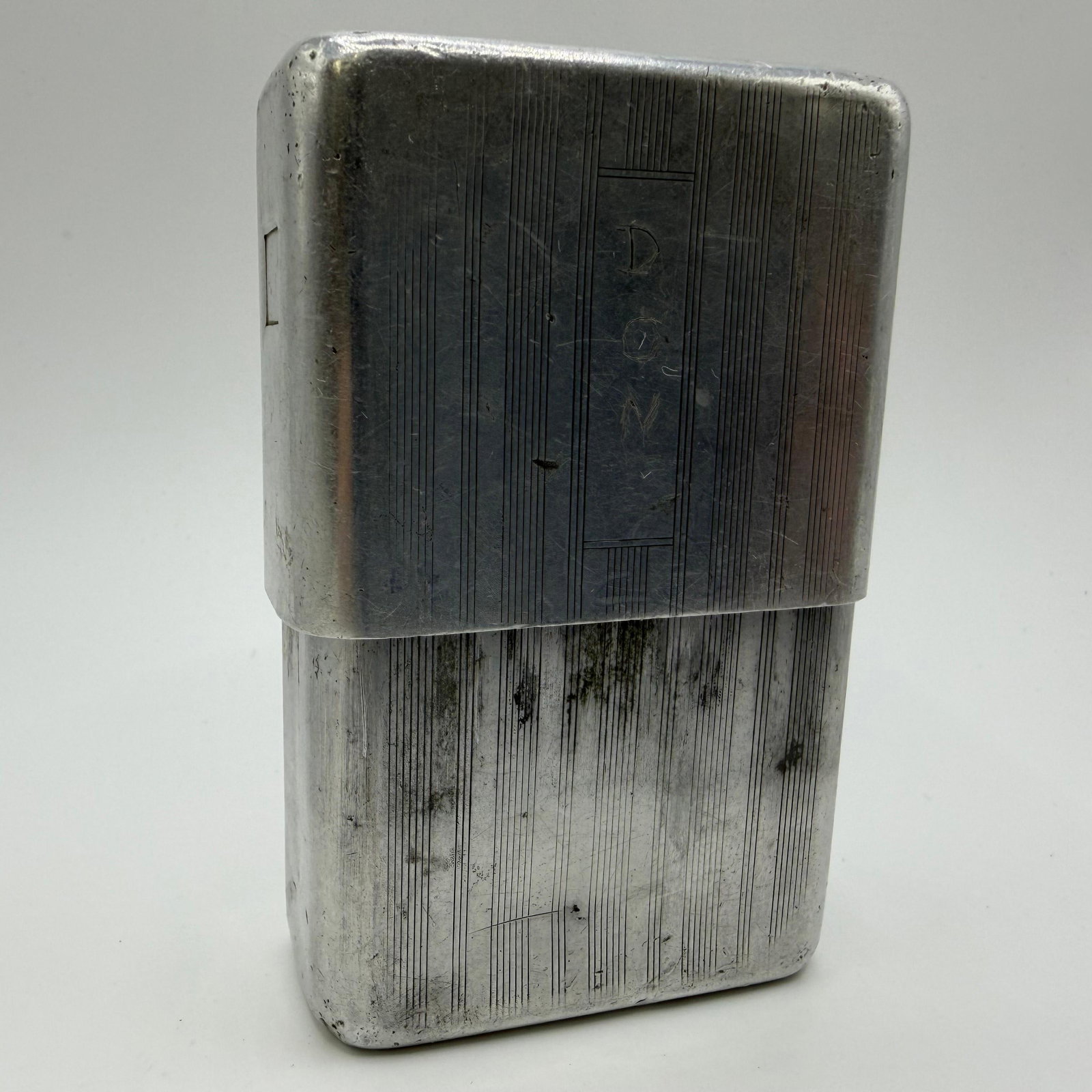 Park Sherman Co. Springfield Illinois Aluminum Cigarette Case (1 of 5)