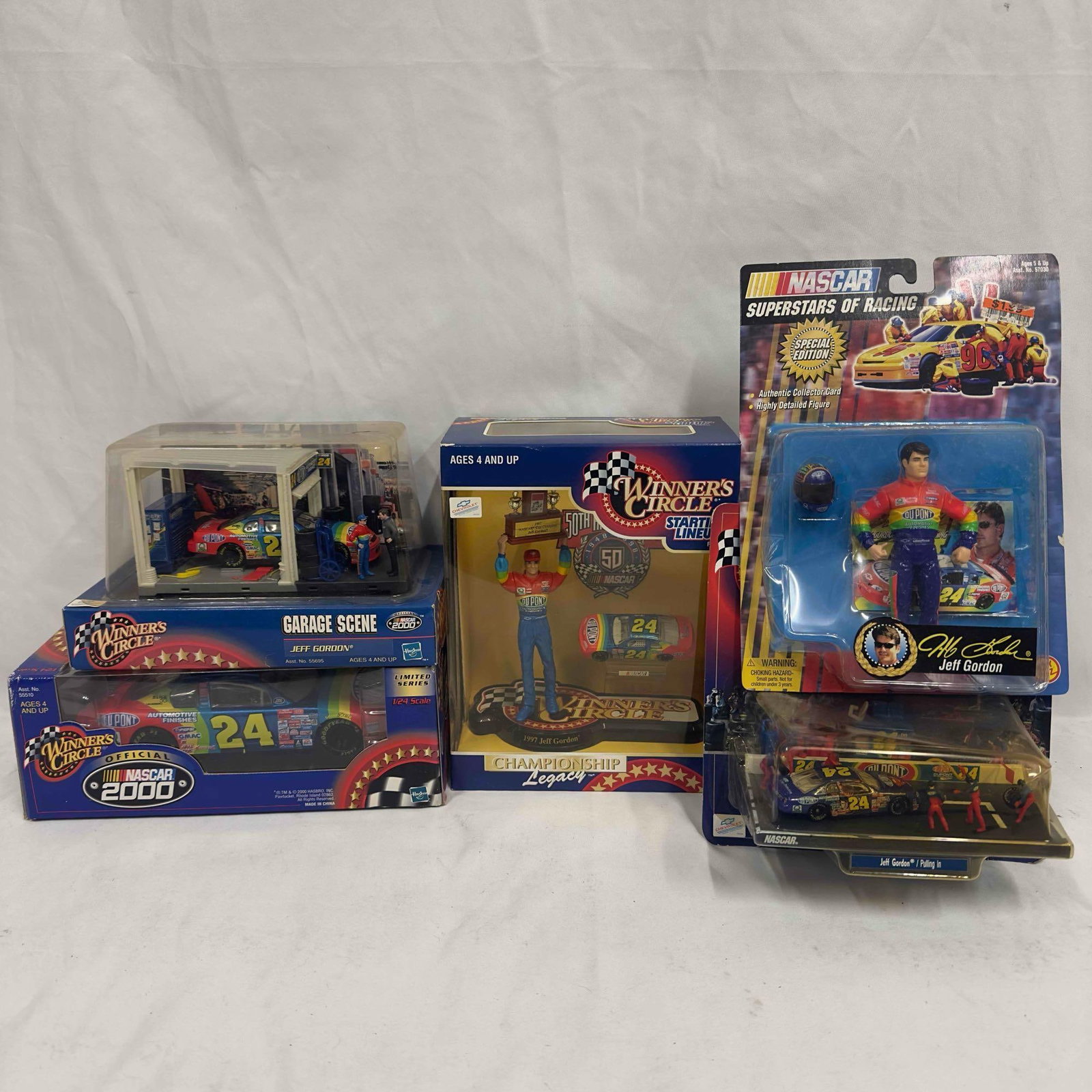 Winner's Circle Jeff Gordon NASCAR Limited Series Collectible Collection Set Five (1 of 6)