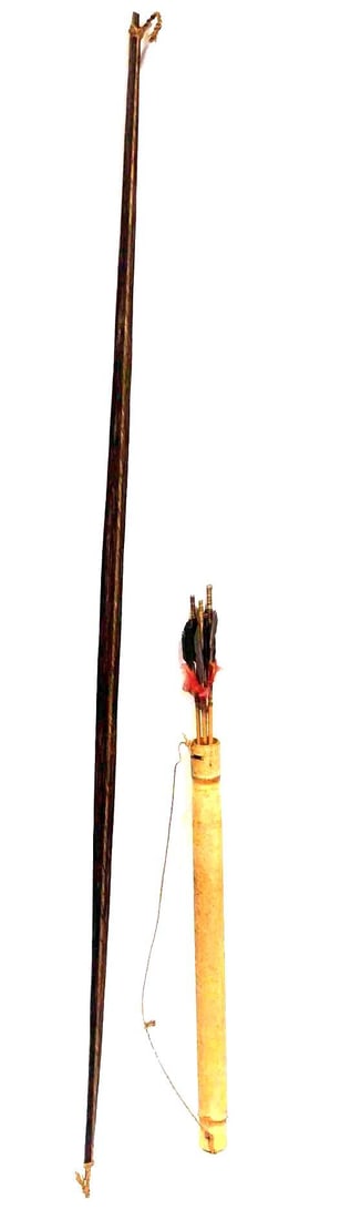 Brazilian Tribal Bow & Arrows (1 of 15)