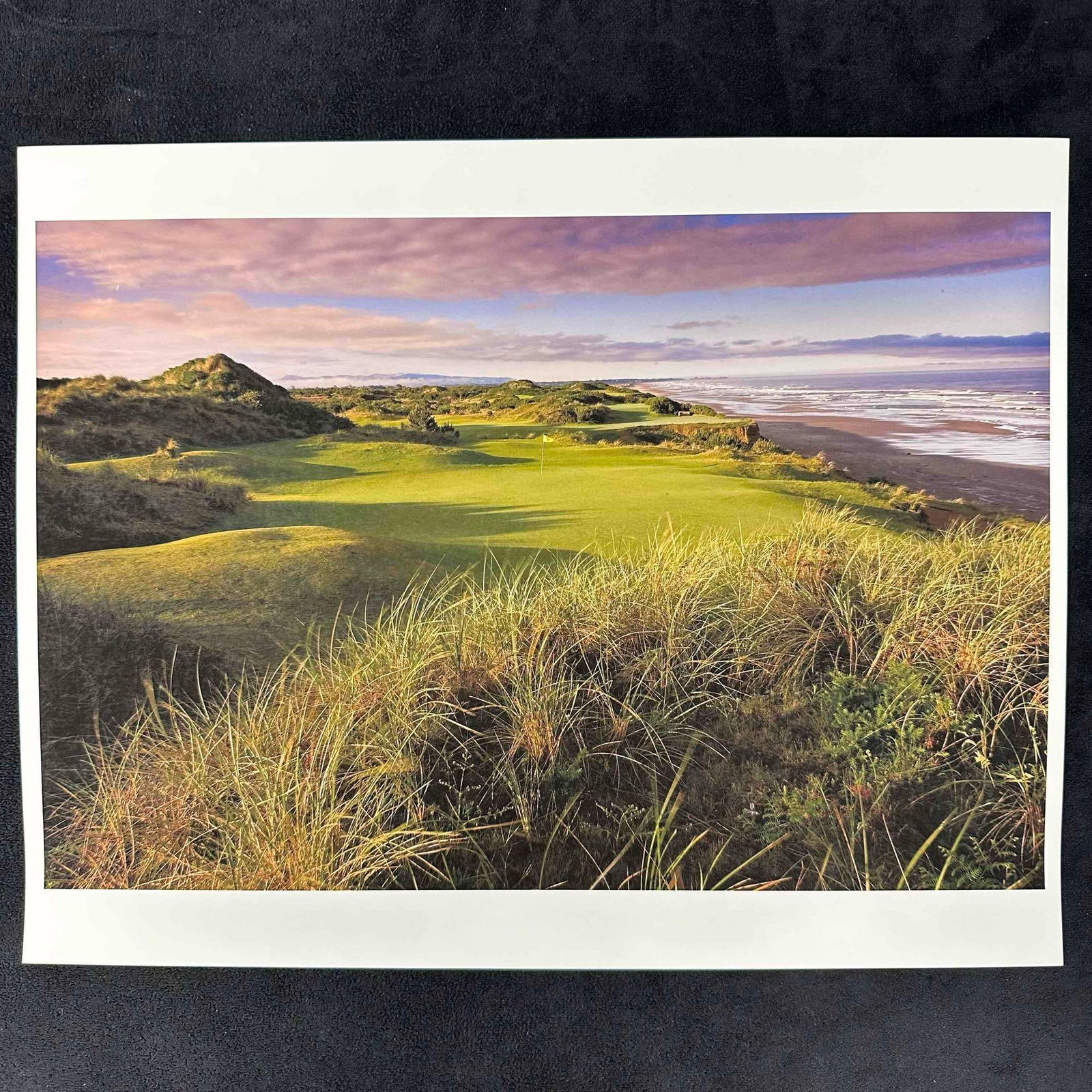 Golf Links Oceanfront Landscape Photograph Bandon Dunes 14” x 11” (1 of 5)