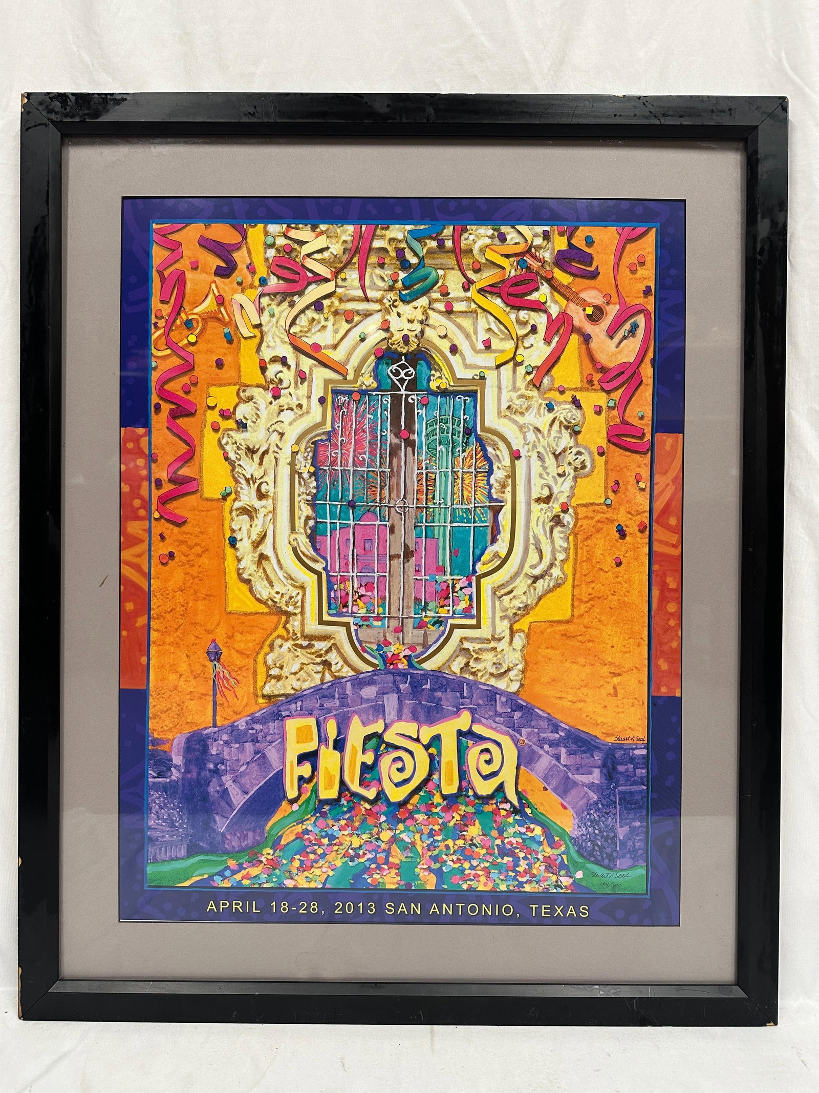 Stuart A Seal Signed Fiesta San Antonio 2013 Limited Edition Print (1 of 9)