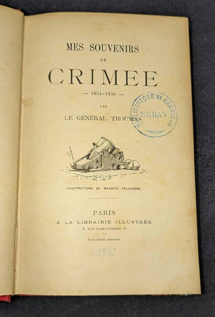 Mes Souvenirs De Crimee 1854-1856 Hardcover (1 of 10)