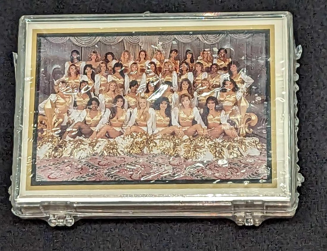 Sideliners Pro Football Cheerleaders Minnesota Vikings: Sealed Sideliners Pro Football Cheerleaders Minnesota Vikings B. Is in a sealed plastic case that is approx 3 3/4" x 2 1/2" x 1/4 and it weighs 0.21lb. The plastic wrapper has some light wear.