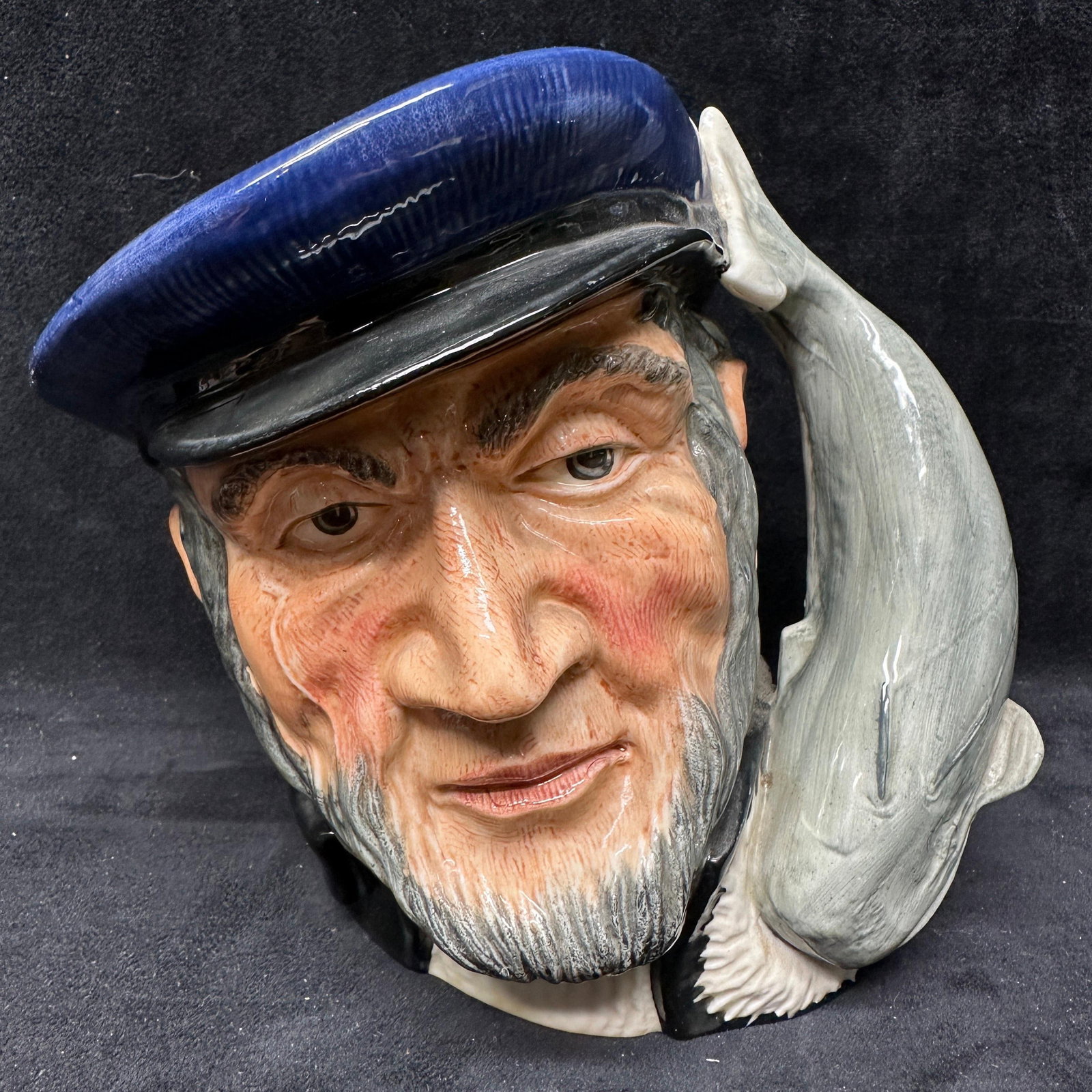 1958 Royal Doulton Captain Ahab Toby Jug D6500 (1 of 6)
