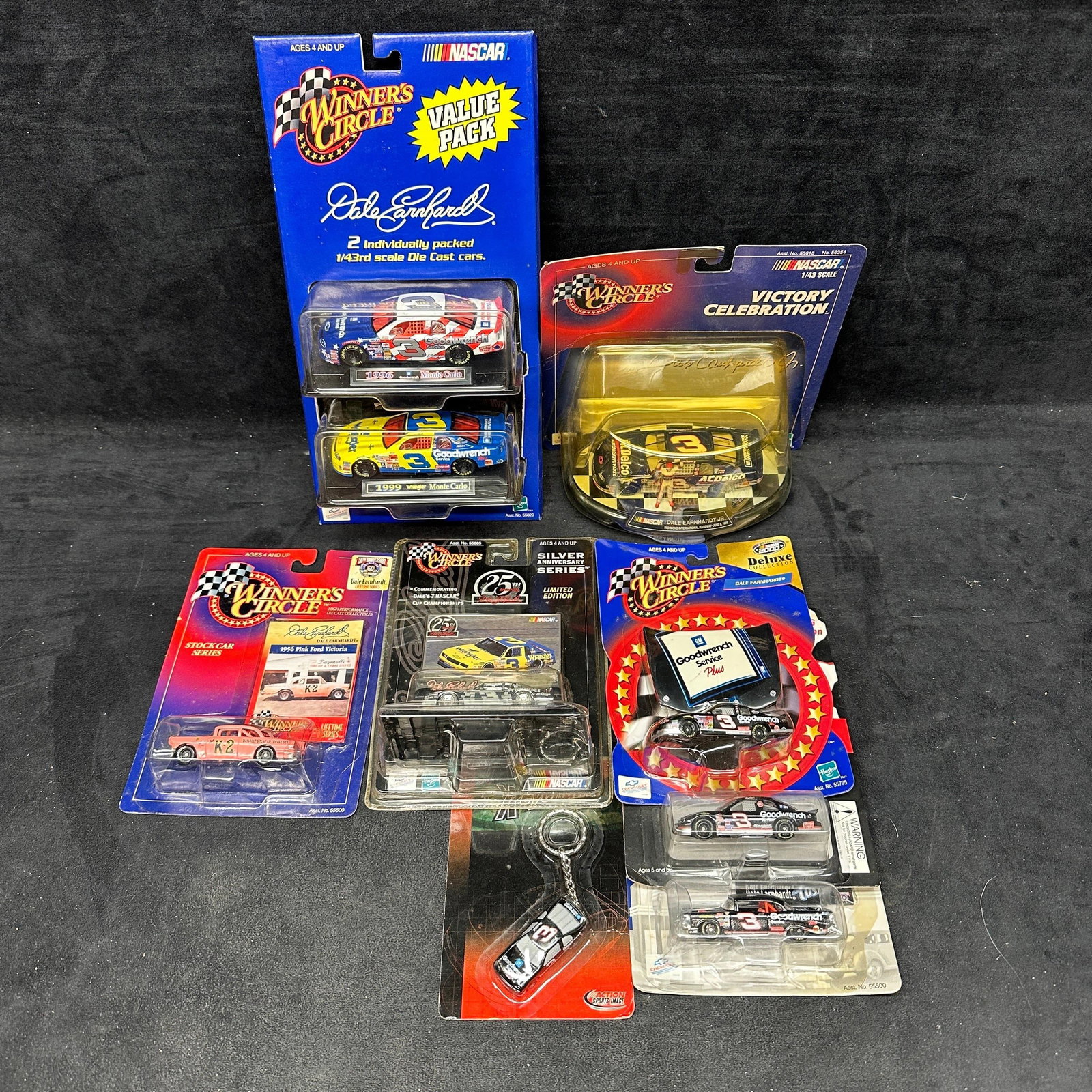 Dale Earnhardt NASCAR Winners Circle Die Cast Car Collection (1 of 6)