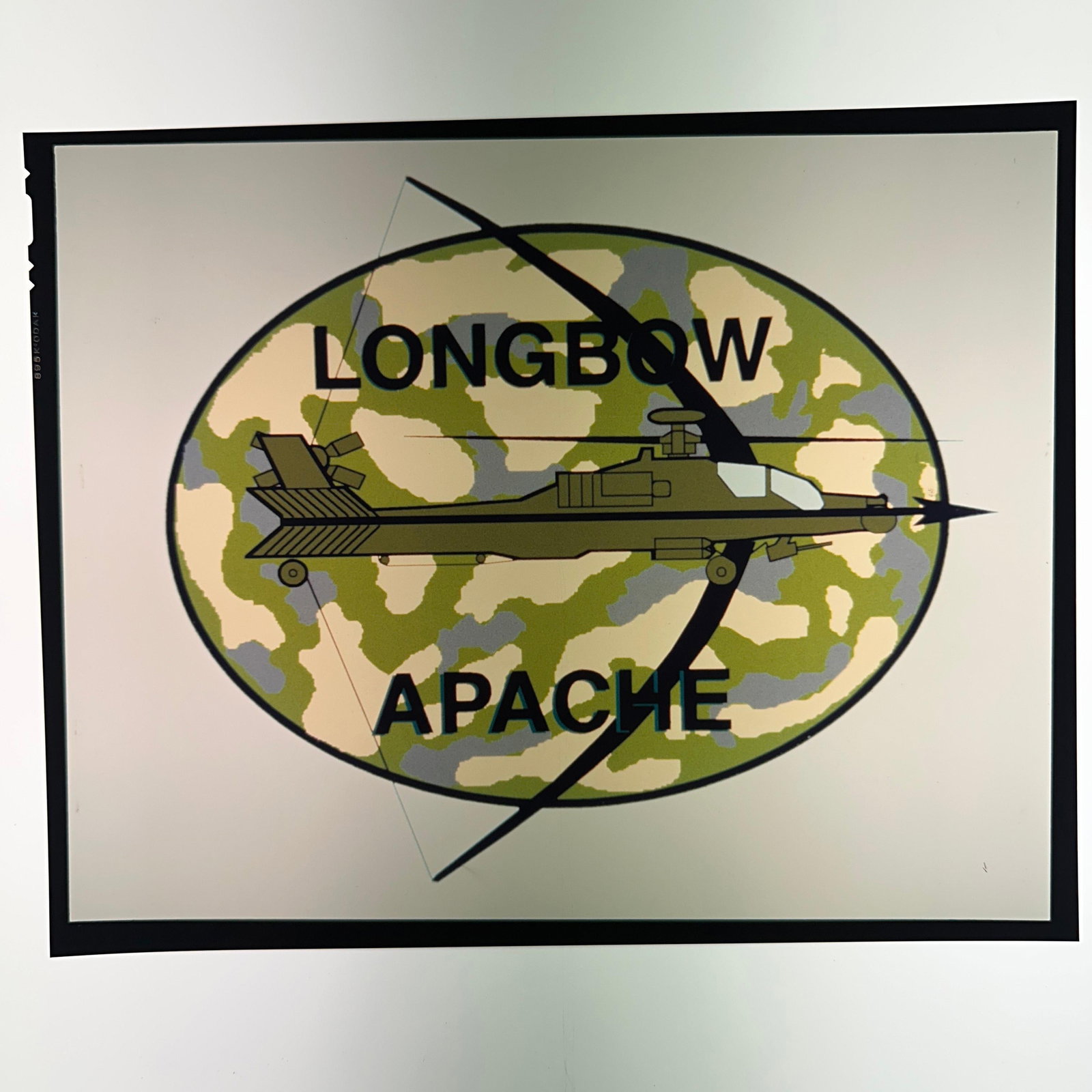 Longbow Apache Helicopter Photo Film Transparency Lot (1 of 7)