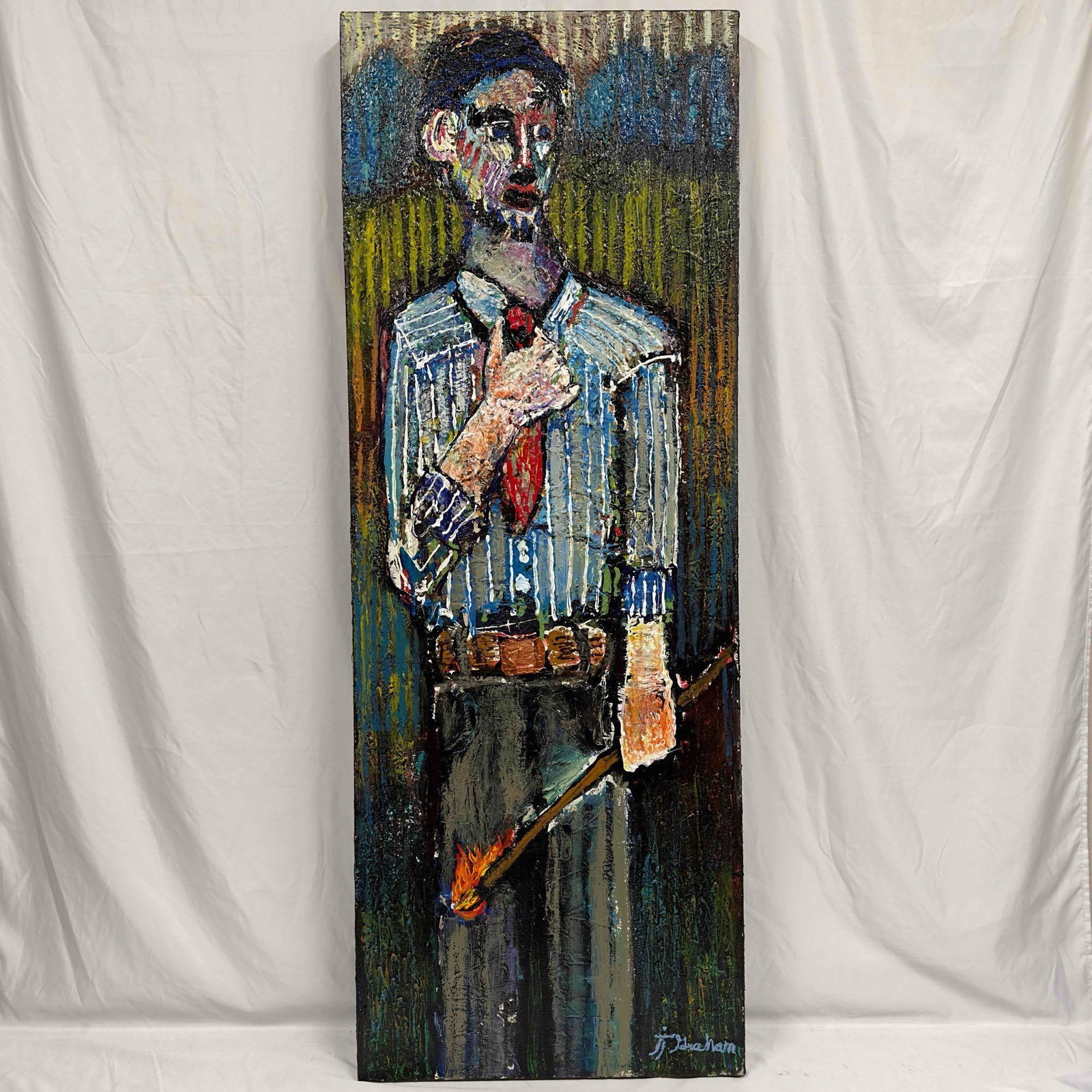 John Joseph Graham Oil Painting On Canvas (1 of 14)