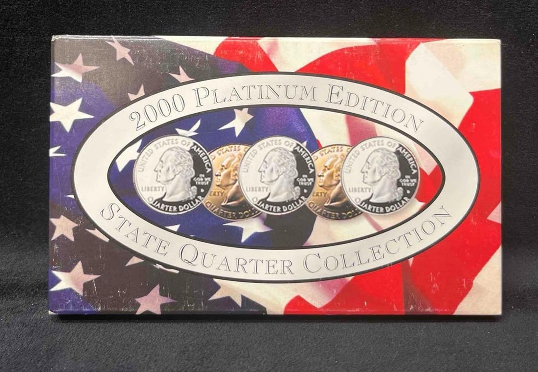 2000 Platinum Edition State Quarter Collection (1 of 5)