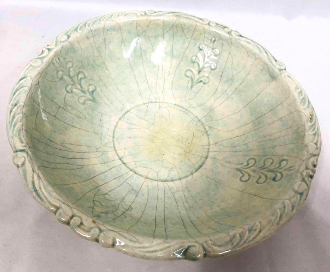 Aqua Porcelain Bowl 484 By M. Claire L. (1 of 5)
