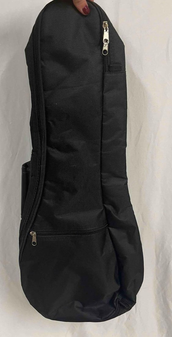 Instrument Carrying Case With Backpack Straps: This lot contains a Instrument Carrying Case With Backpack Straps. It is approx 28 1/2" x 11 1/2". Total weight is approx 0.6lbs. Overall the Instrument Carrying Case is in good pre owned