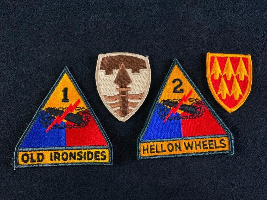 4 Modern Army Patches (1 of 6)
