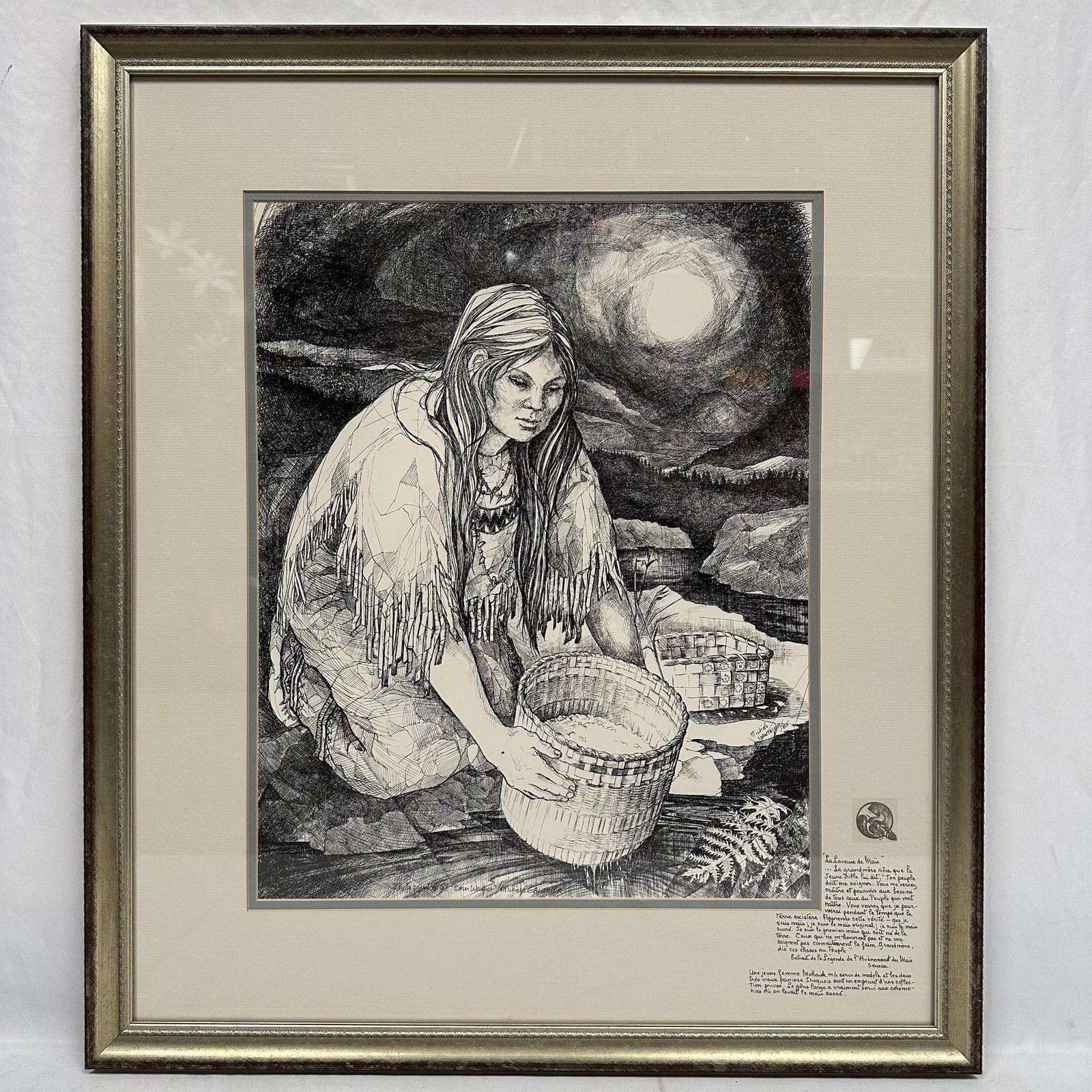 Corn Washer Framed Art Print by Michele Gauthier (1 of 12)