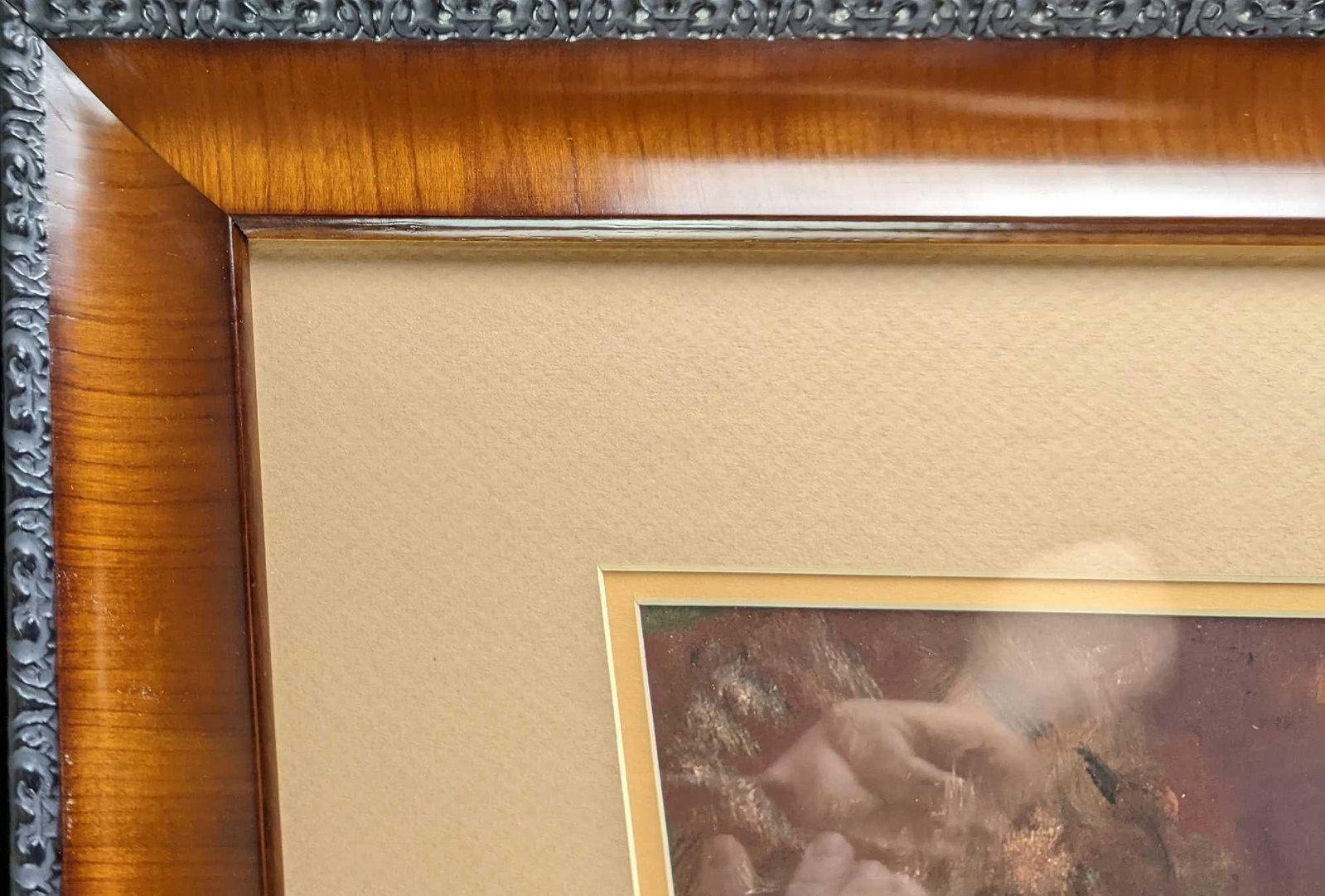 Framed Edgar Degas Before The Performance Print - 4