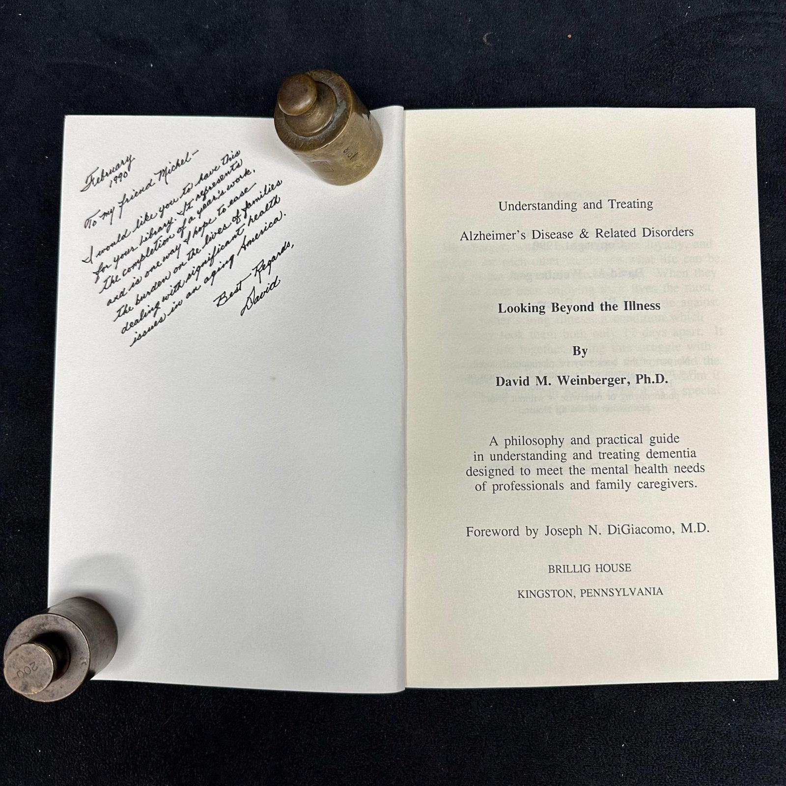 Looking Beyond The Illness Signed Softcover Book - 3