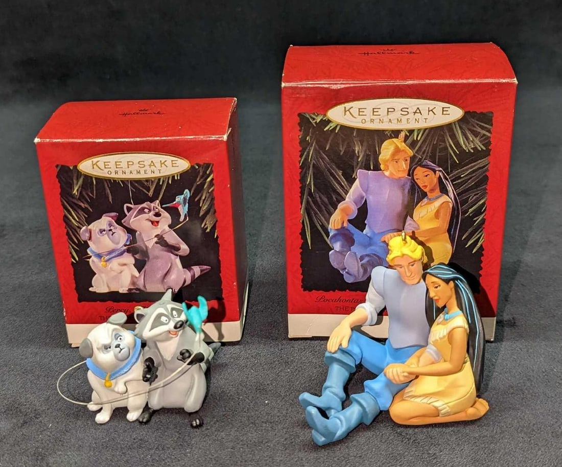 2 Hallmark Pocahontas Ornaments (1 of 8)