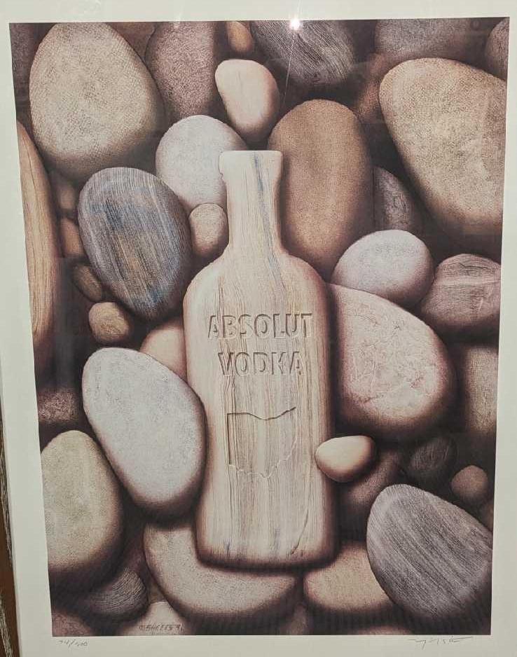 S&N Absolut Statehood: Ohio Michael Sheets Print - 2