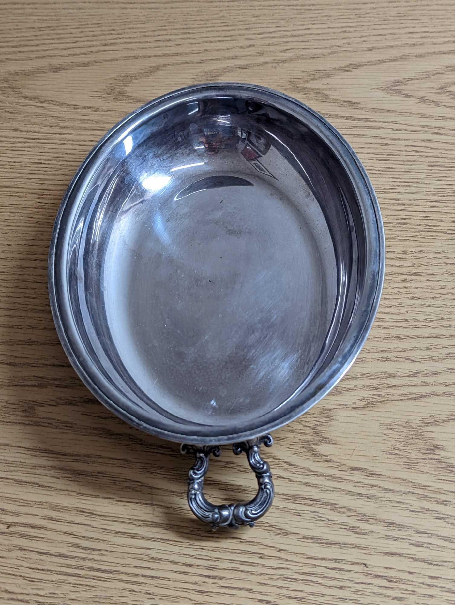 Vintage Silverplated Rice Server: Vintage Silverplated Rice Server. Maker and date of creation is unknown. Is approx 12" x 7" x 2" and it weighs 1.25lb. The server is in a good, vintage condition with markings and scratches.