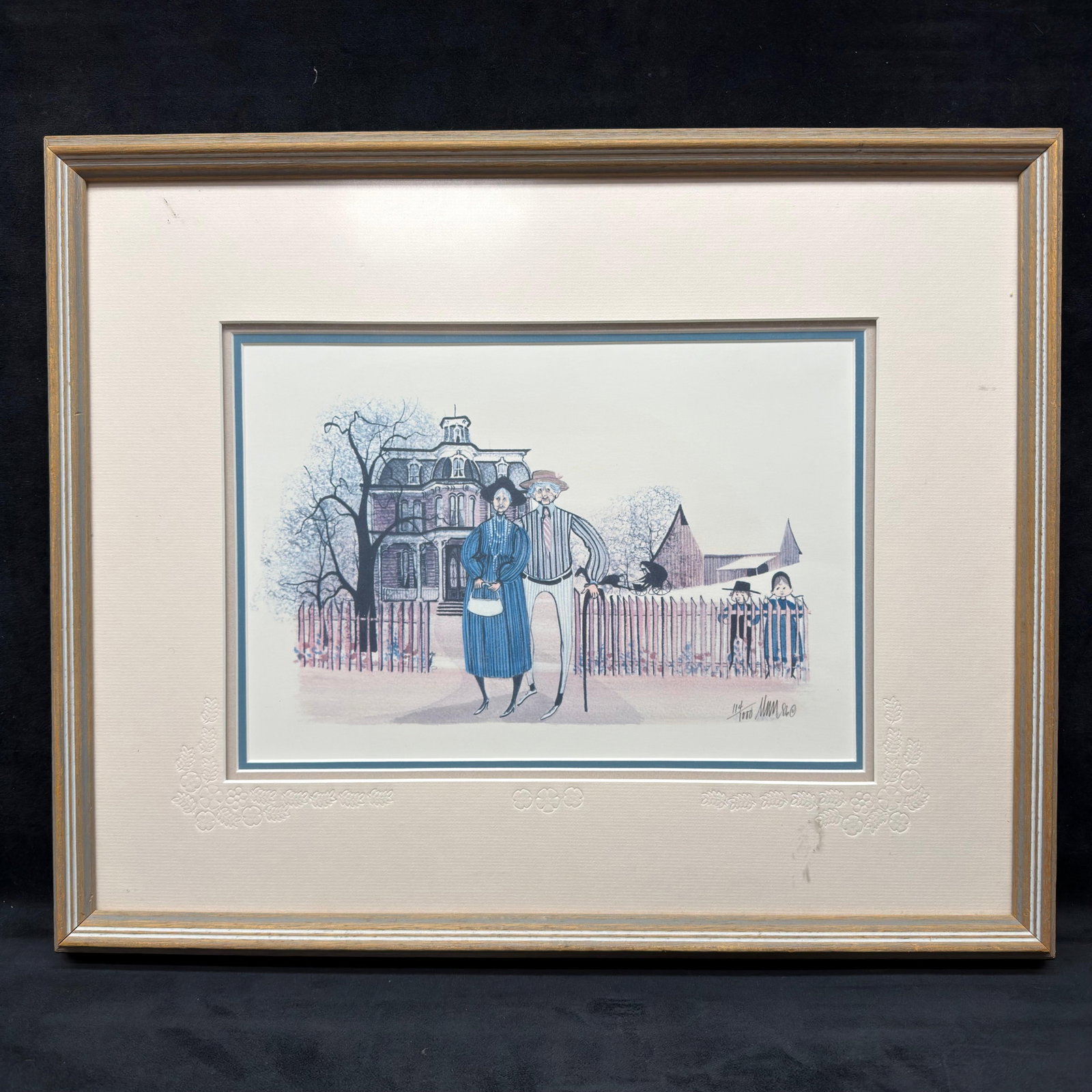 Patricia Buckley Moss Sunday Best Signed and Numbered Framed Print (1 of 6)