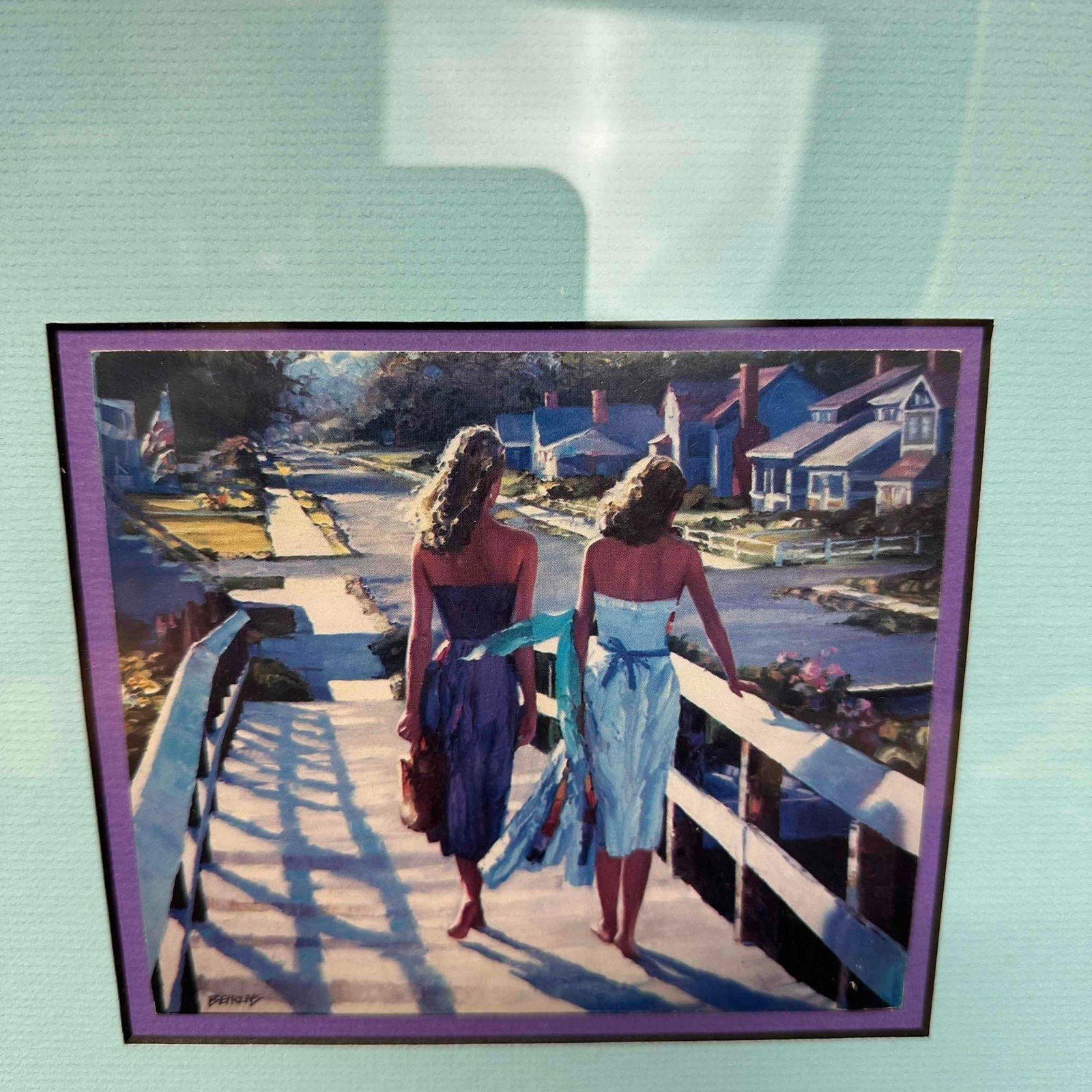 Howard Behrens Offset Lithograph Artwork Set Three Framed Lithographs - 11