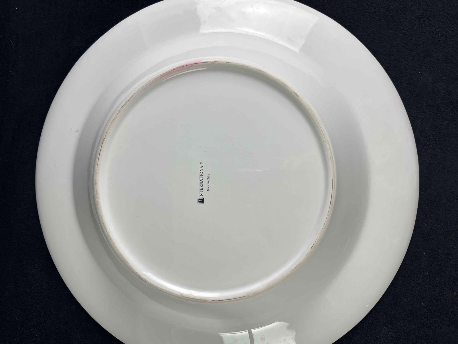 Large Ceramic Bowl with Serving Stand - 5