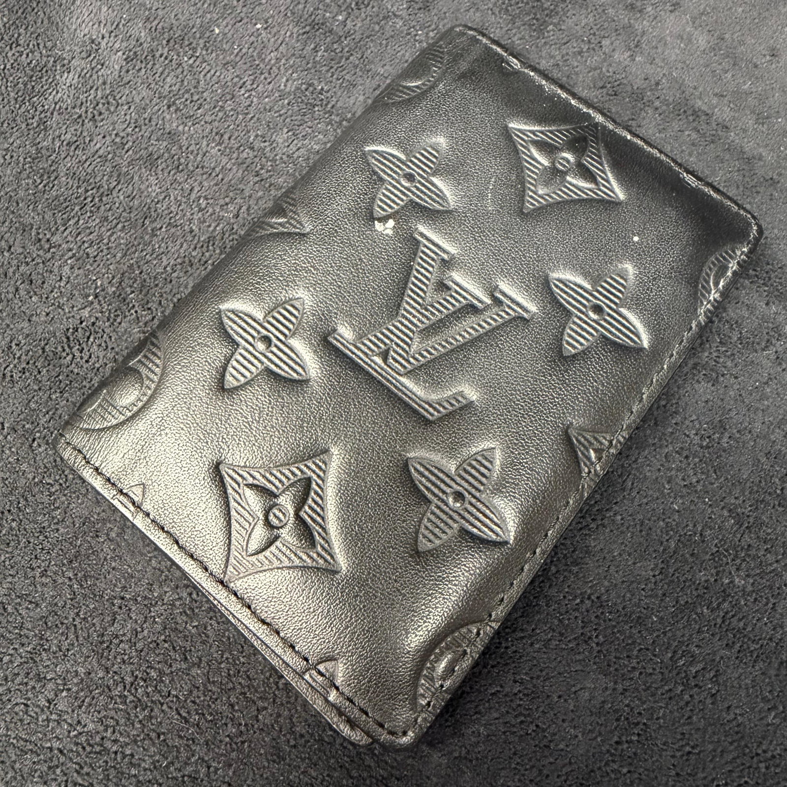 Louis Vuitton Black Leather Pocket Organizer (1 of 5)