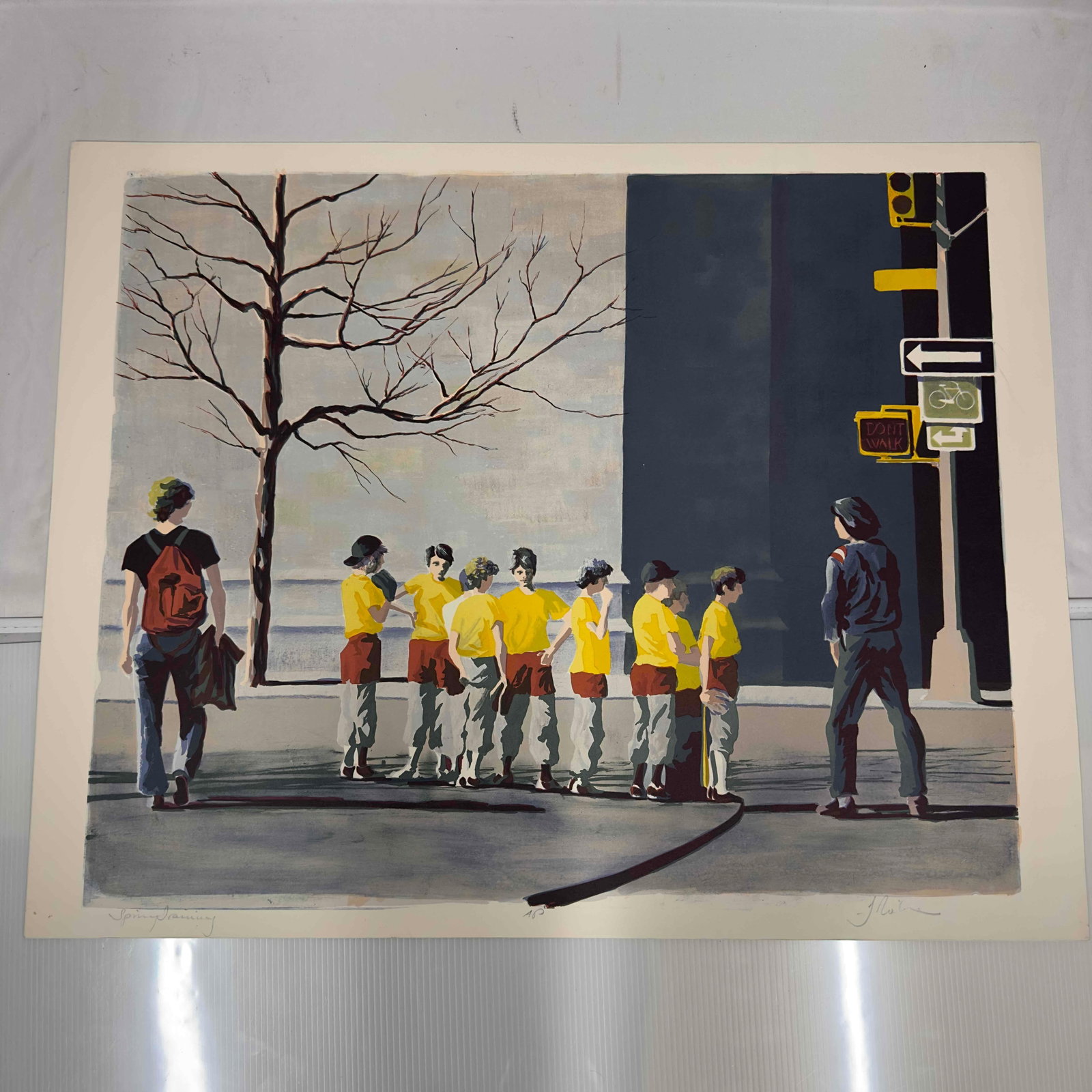 Spring Training Wilcox Artist Proof AP Serigraph Lot of Four 4 Serigraphs (1 of 15)
