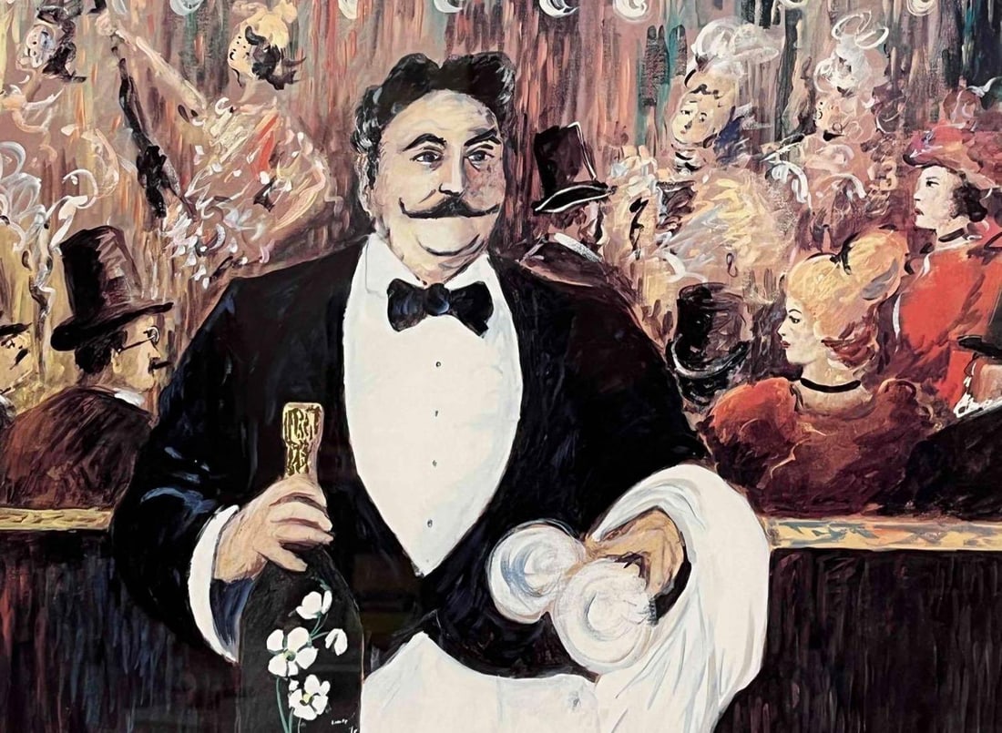 Guy Buffet Framed Print With Ornate Frame - 3