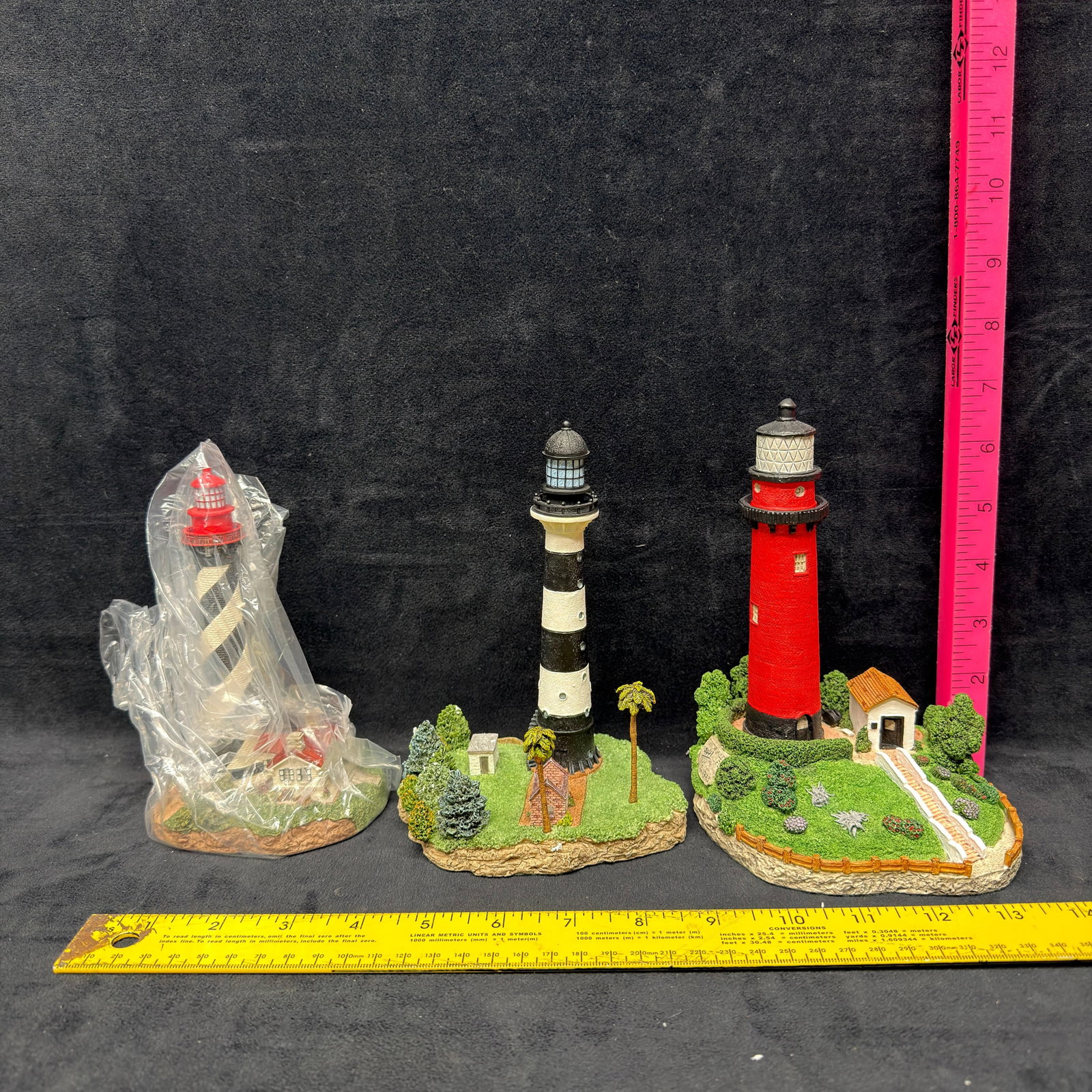 Set of Three Harbour Lights Great Lighthouses of the World Florida Figurines (1 of 5)