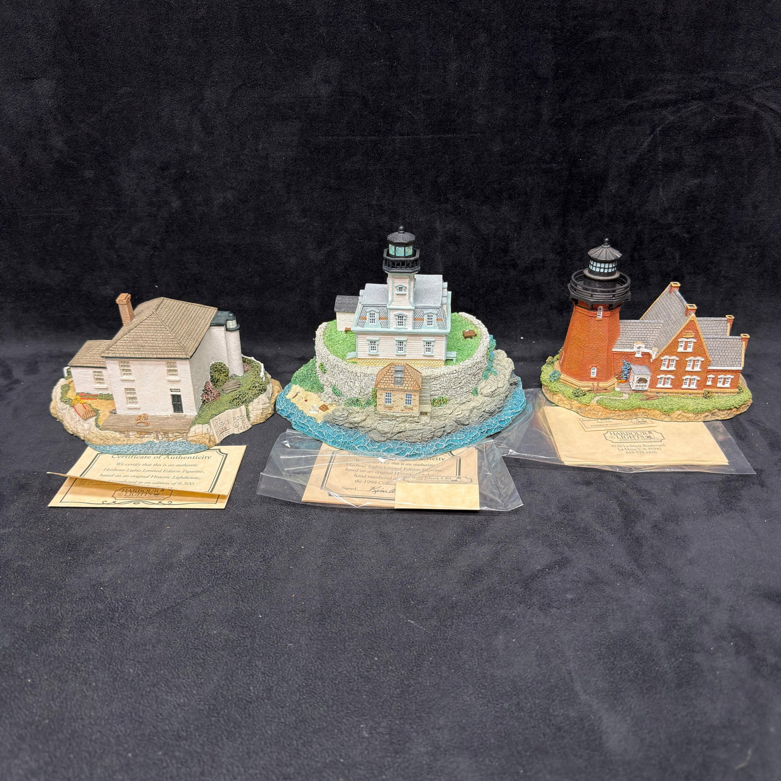 Three Harbour Lights Rhode Island Lighthouse Southeast Block Rose Island (1 of 3)