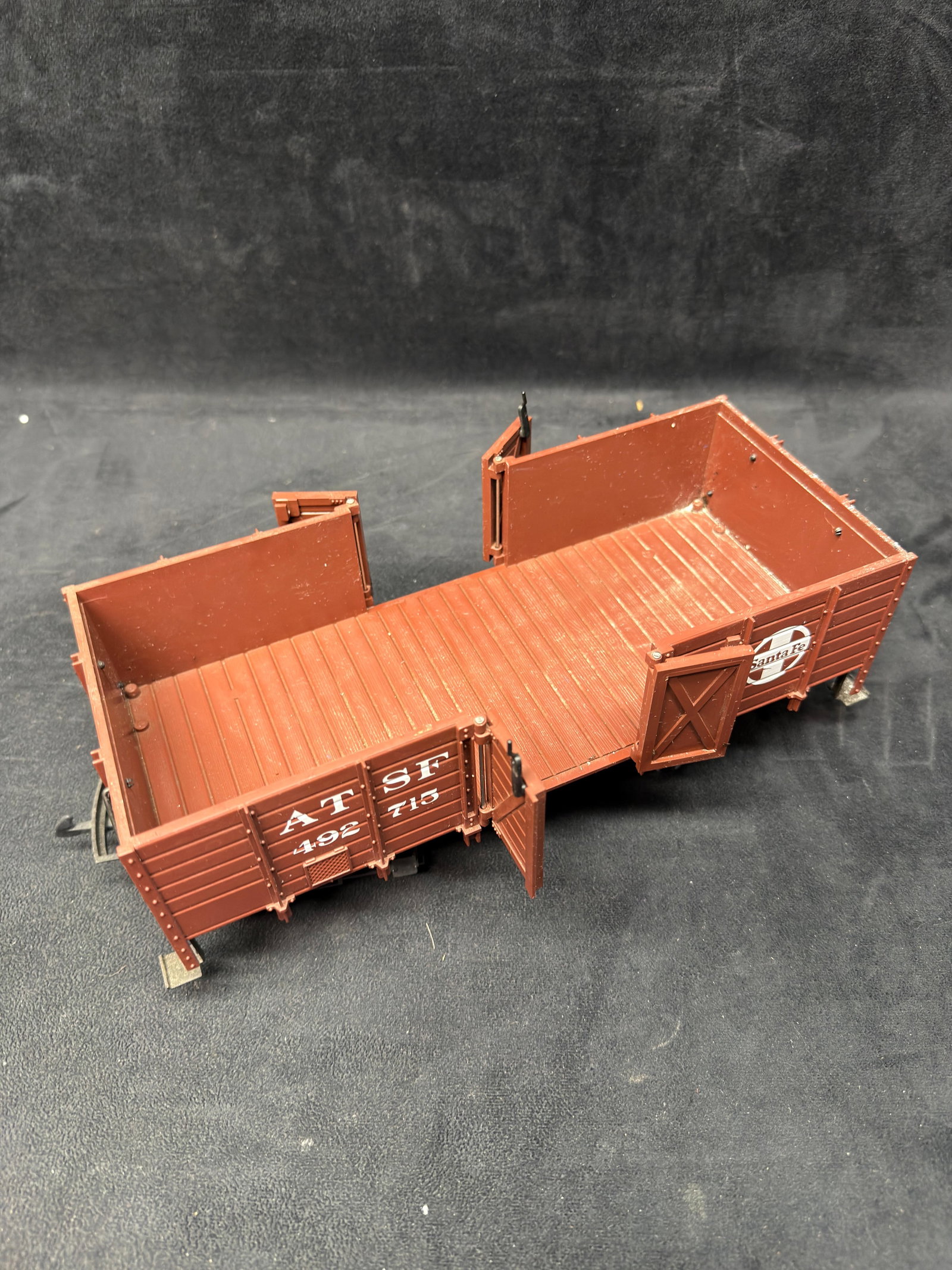 LGB G Scale Santa Fe ATSF 492715 Gondola Freight Car Train (1 of 5)