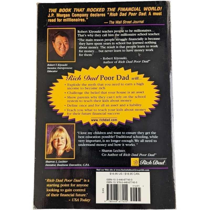 Rich Dad Poor Dad Paperback - 3