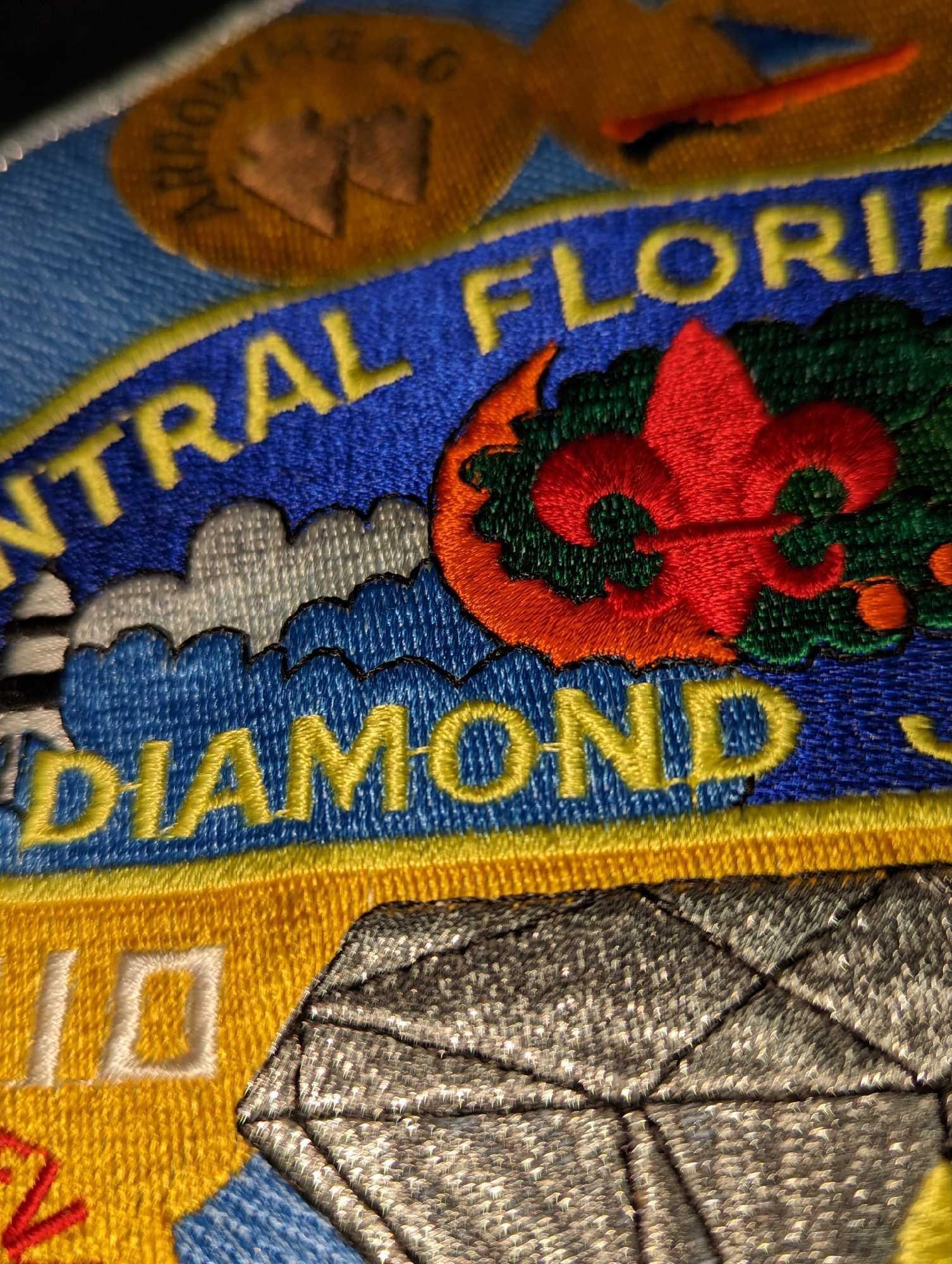 BSA Central Florida Council Diamond Jubilee Jacket Patch - 3