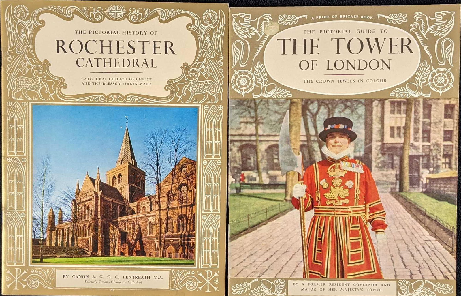 Vintage Tower Of London And Rochester Cathedral Booklets (1 of 6)