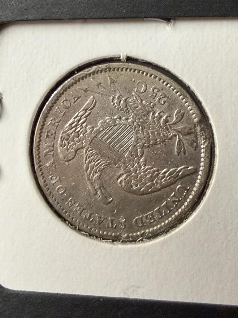 1834 US Silver Quarter Capped Bust - 2