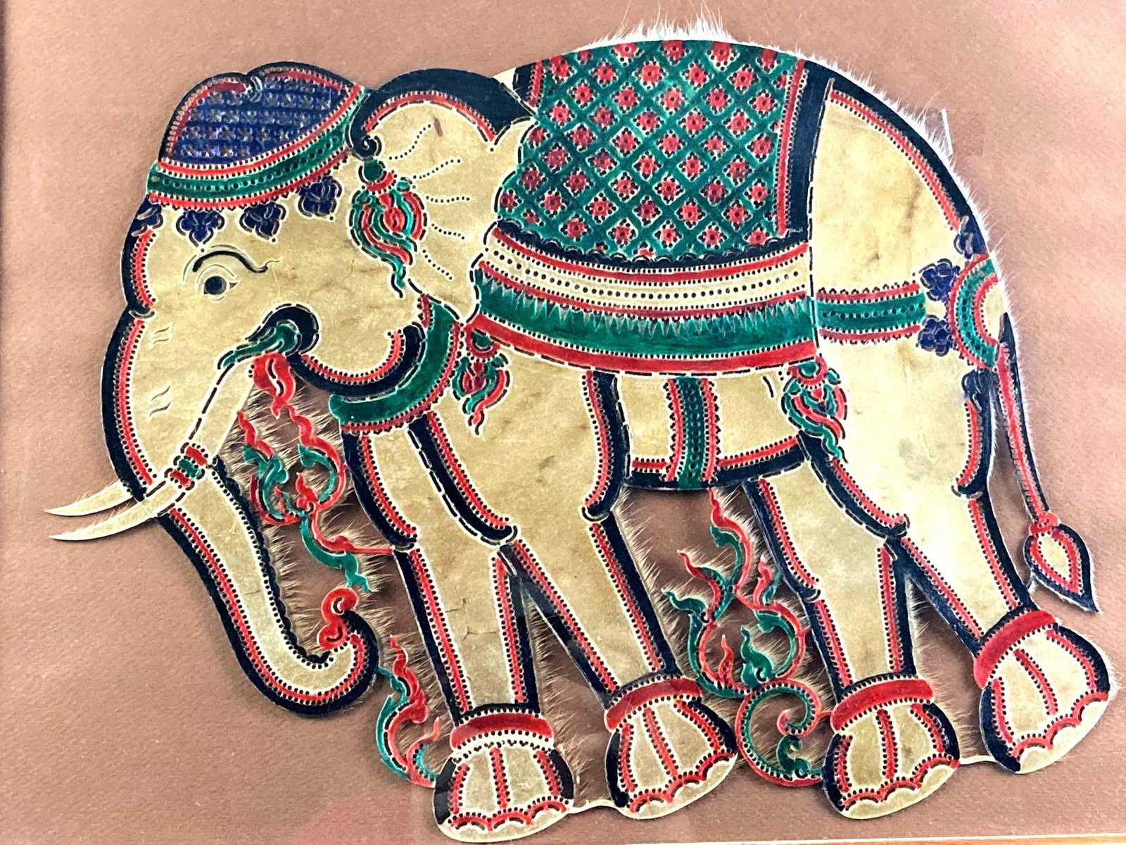 Elephant Skin Design Framed - 2