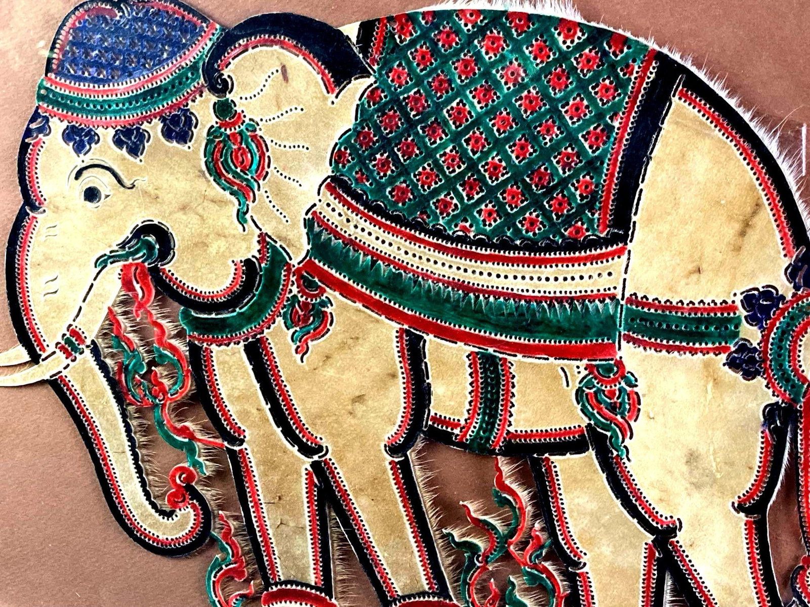 Elephant Skin Design Framed - 3