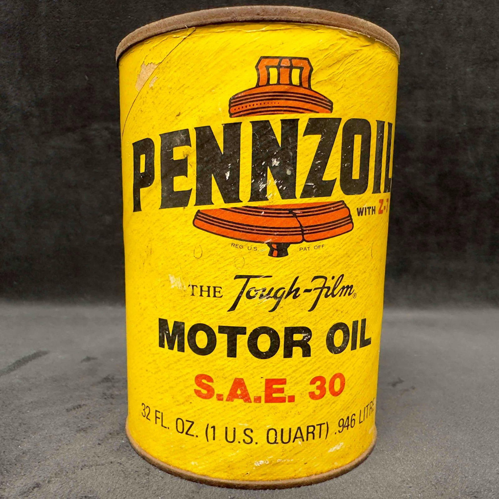 Vintage Pennzoil Oil Can Hideaway Secret Stash Bank Storage: Vintage Pennzoil Oil Can Hideaway Secret Stash Bank Storage. Secret stash can storage disguised as a yellow Pennzoil can. Screw top fully functional, the can shows some wear and rust. Made by Boo