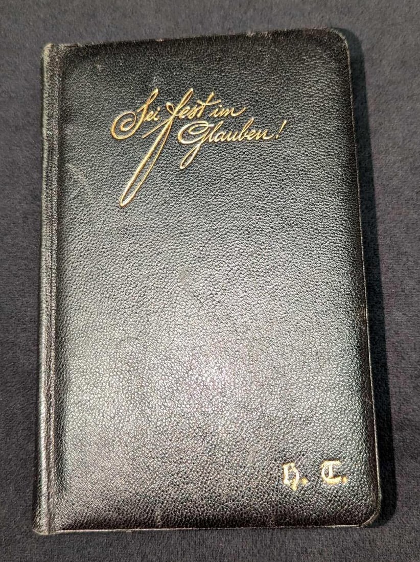 German Befiehl Dem Herrn Deine Wege Sheet Music Book: German Befiehl Dem Herrn Deine Wege Sheet Music Book. The title page roughly translated into "Evangelical Hymn Book For The Province Of Saxony". 11th Edition. This was published by the Orpha