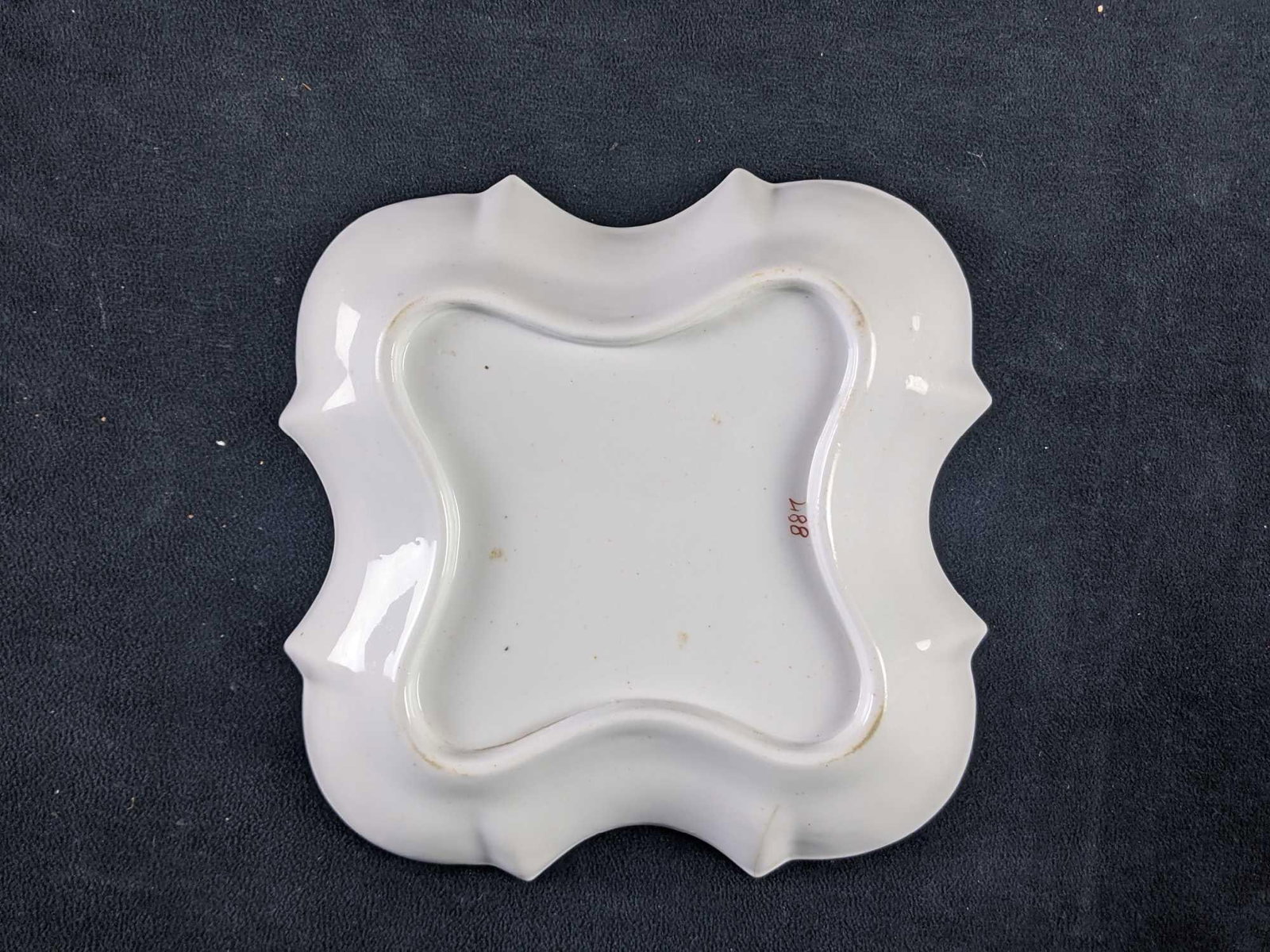 Chinese Inspired Painted 3pc Ceramic Set - 3