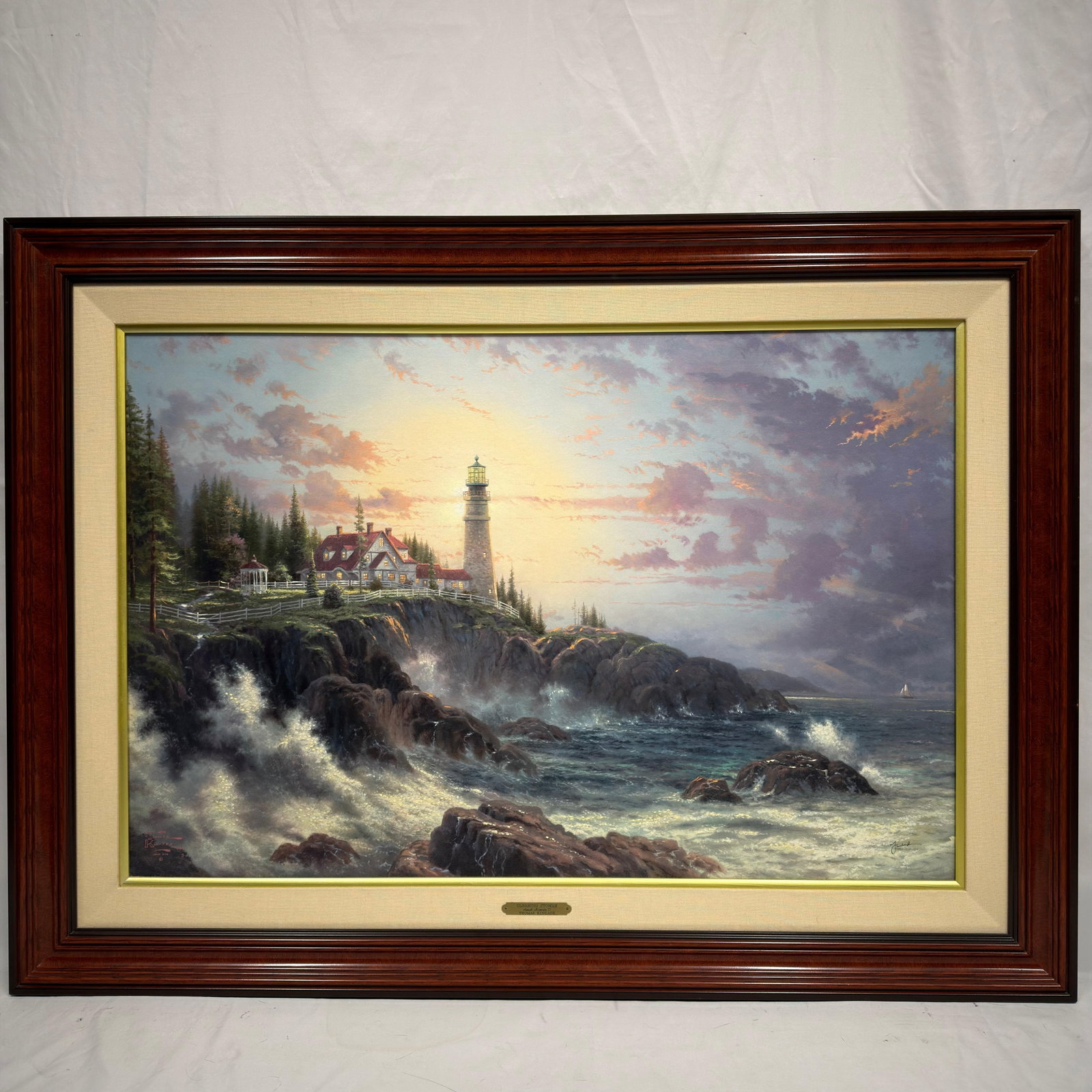 Thomas Kinkade Clearing Storms Artist Proof Canvas AP 332 of 590 (1 of 17)