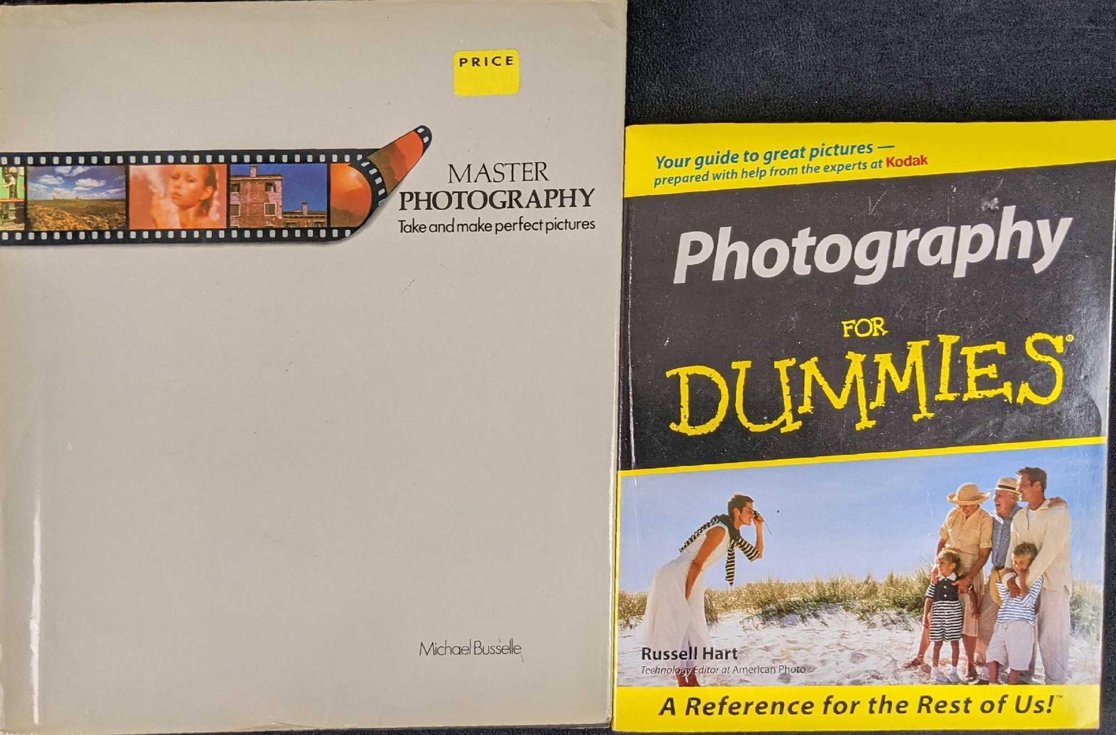 Master And Dummies Guide To Photography Books A: This lot includes: (1) Master Photography: Take And Make Perfect Pictures By Michael Busselle. Published by Rand McNally And Company in 1982. The hardcover book is approx 9 1/2" x 1" 11"