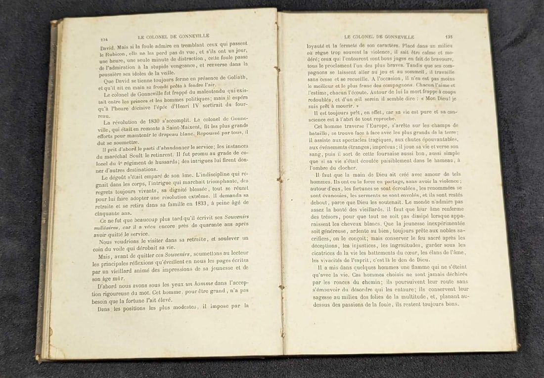 1884 Le General Ambert Cinq Epees Hardcover - 5